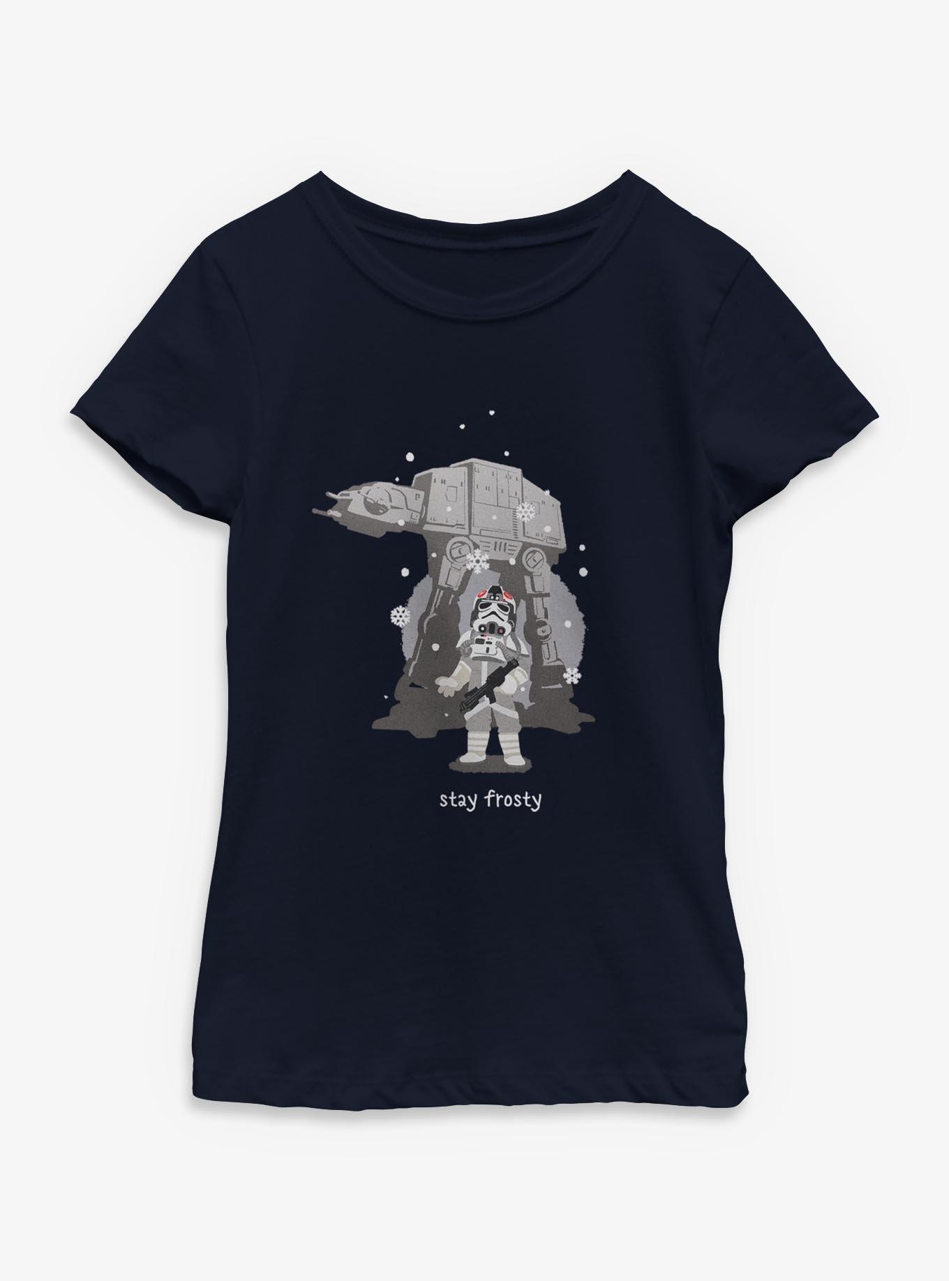 Star Wars Stay Frosty Youth Girls T-Shirt, , hi-res