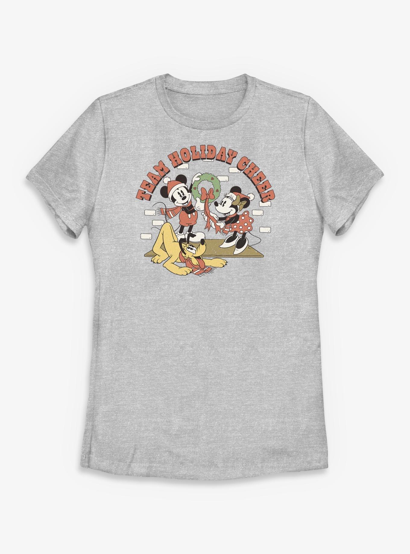 Disney Mickey Mouse Holiday Cheer Womens T-Shirt, , hi-res