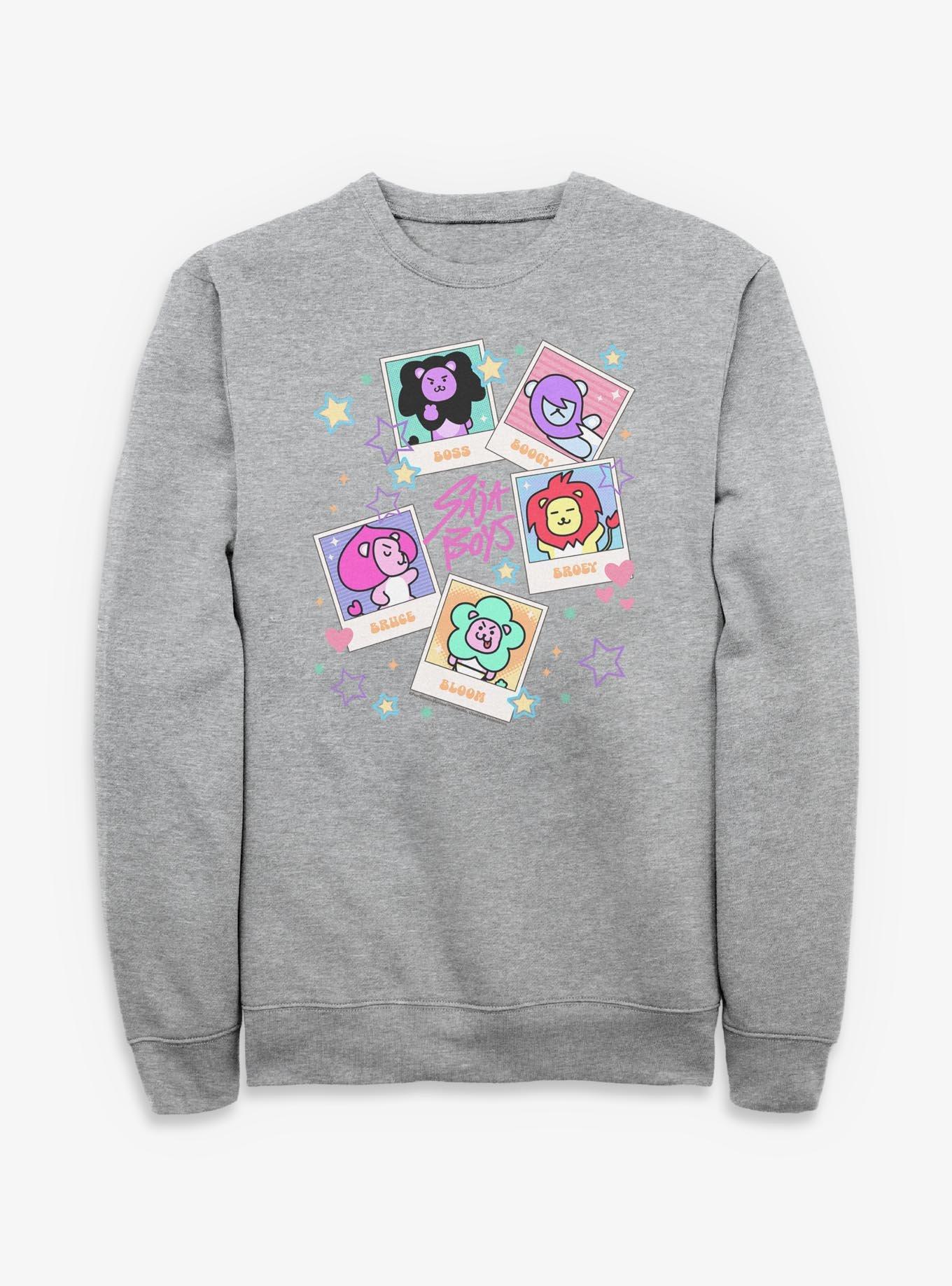 Kpop Demon Hunters Saja Friends Polaroids Sweatshirt, , hi-res