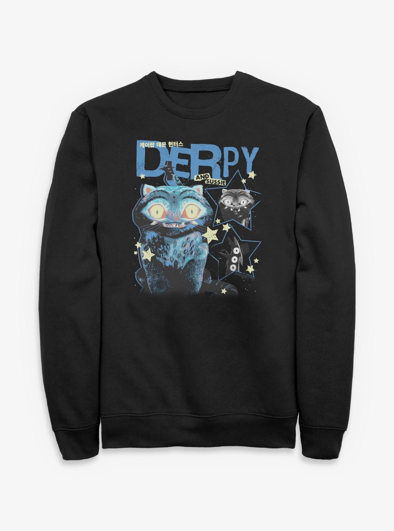 Kpop Demon Hunters Derpy And Sussie Stars Sweatshirt, , hi-res