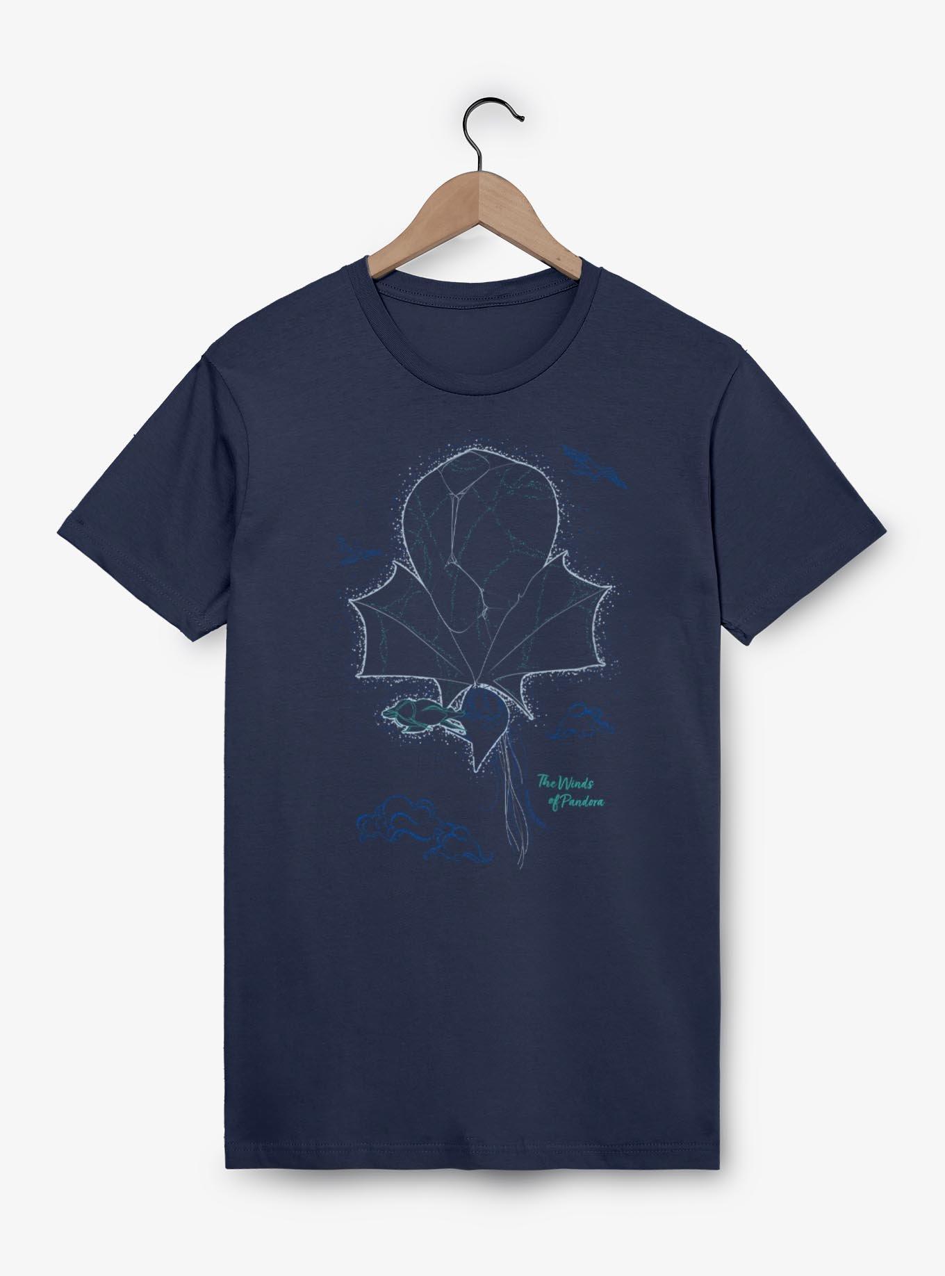 Avatar: Fire And Ash The Winds Of Pandora T-Shirt, NAVY, hi-res