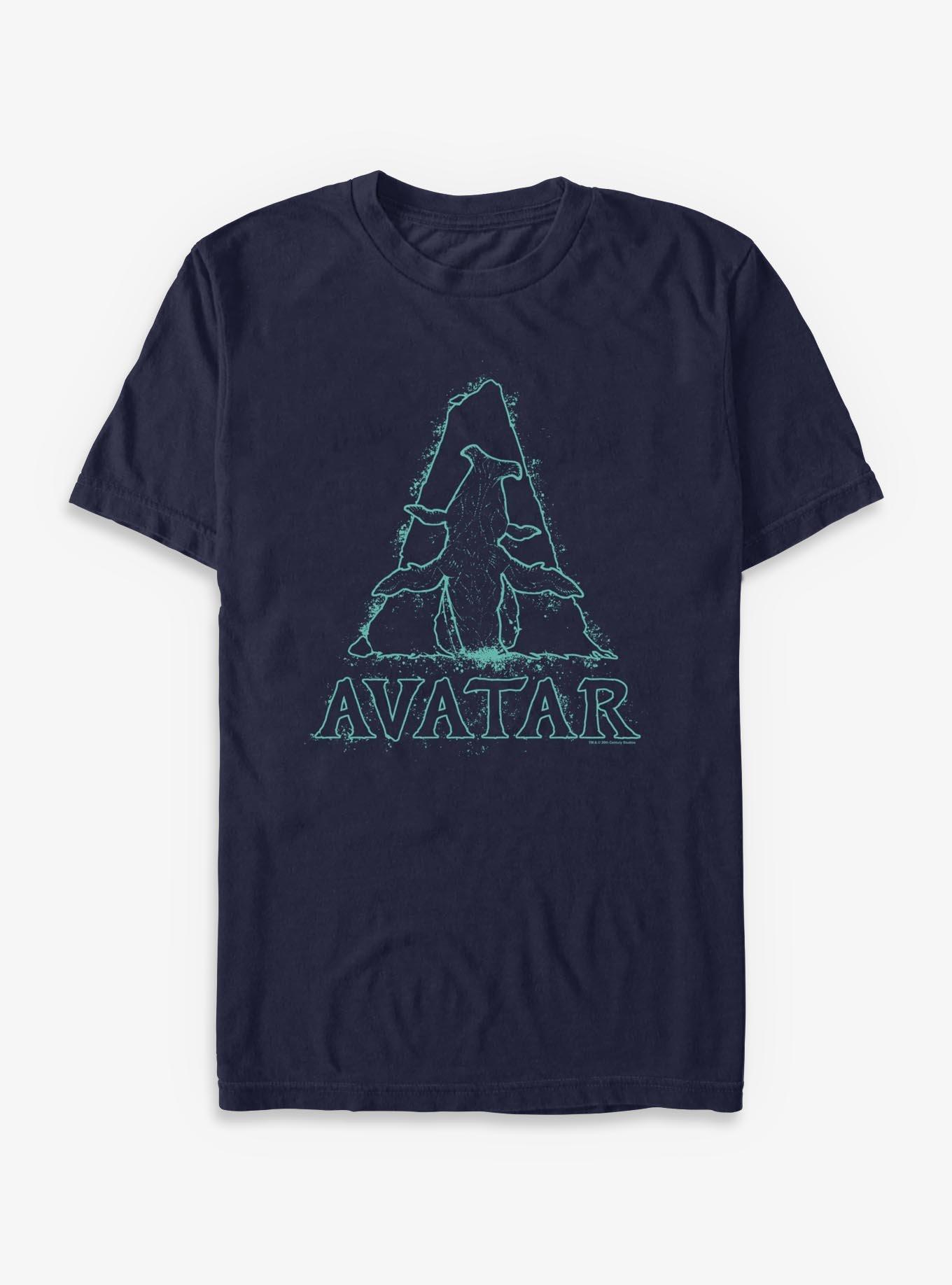 Avatar: Fire And Ash Avatar Tulkun Logo T-Shirt