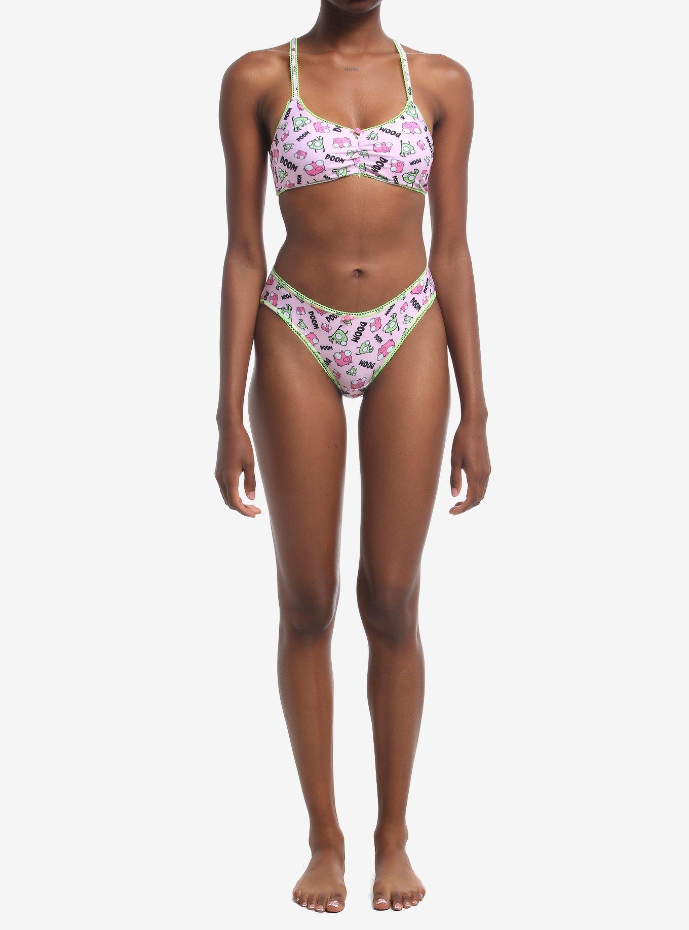 Invader Zim GIR & Pig Bra & Panty Set, , hi-res