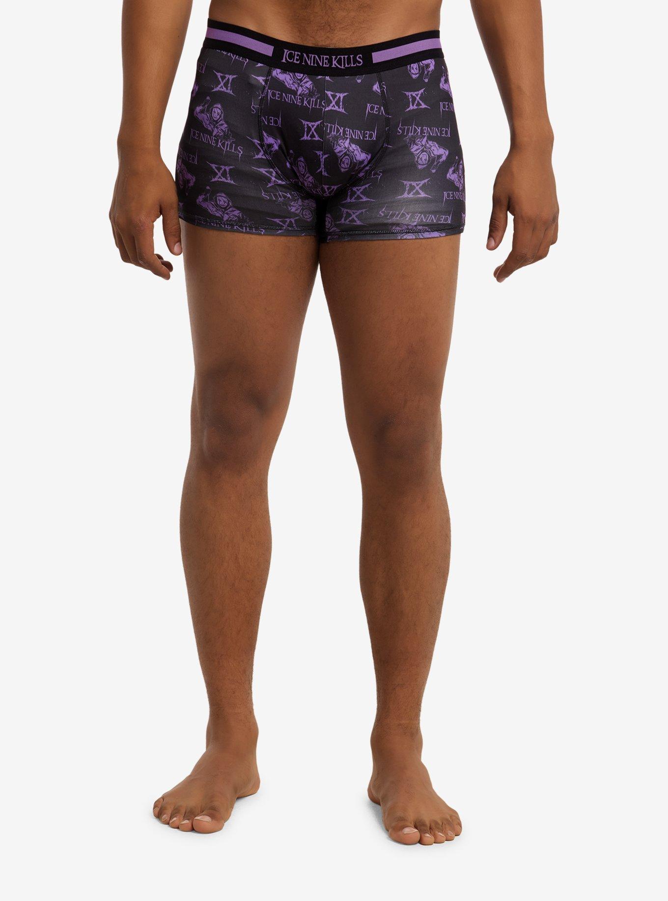 Ice Nine Kills Purple Icons Boxer Briefs, , hi-res