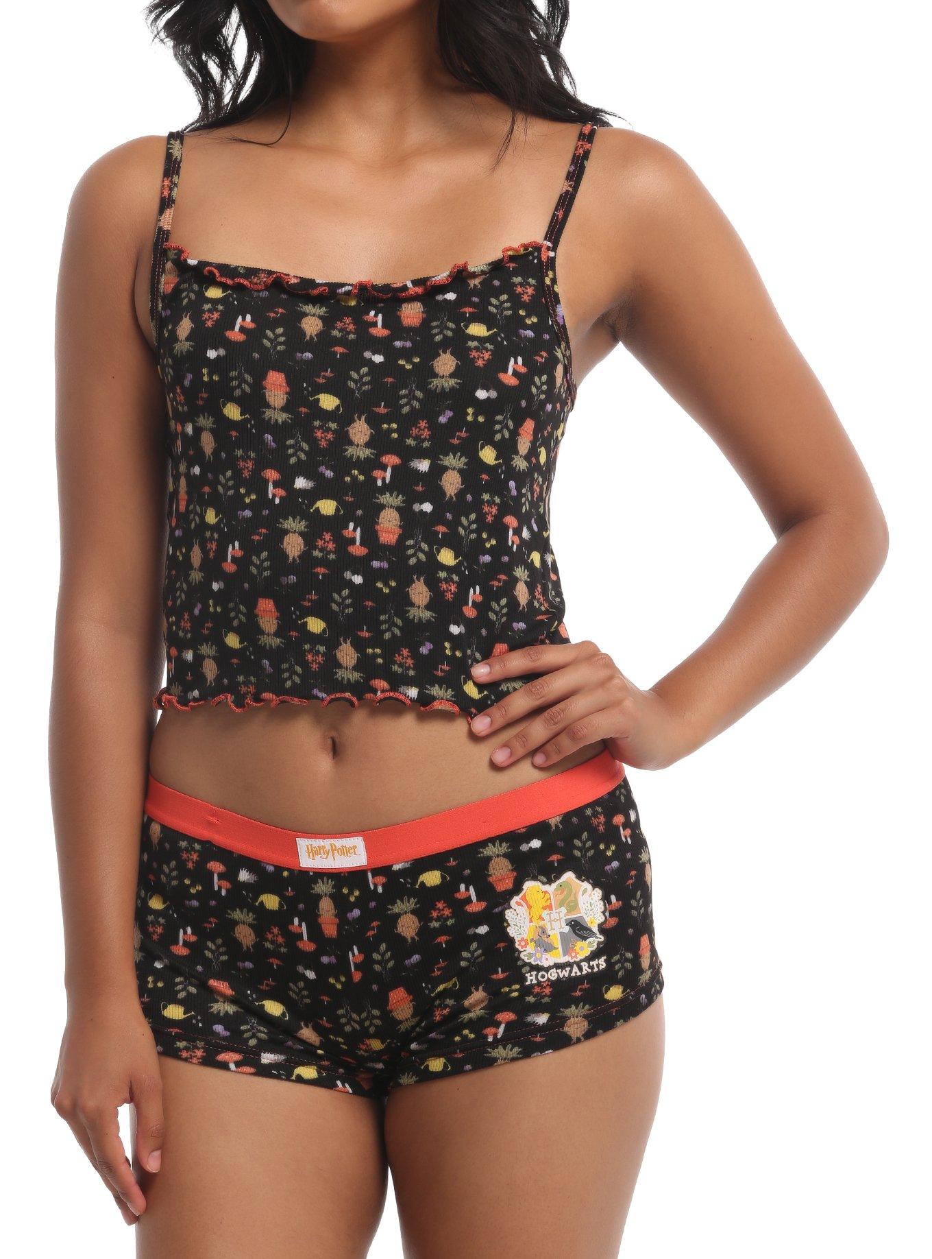 Harry Potter Mandrake Ribbed Cami & Boyshort Panty Set