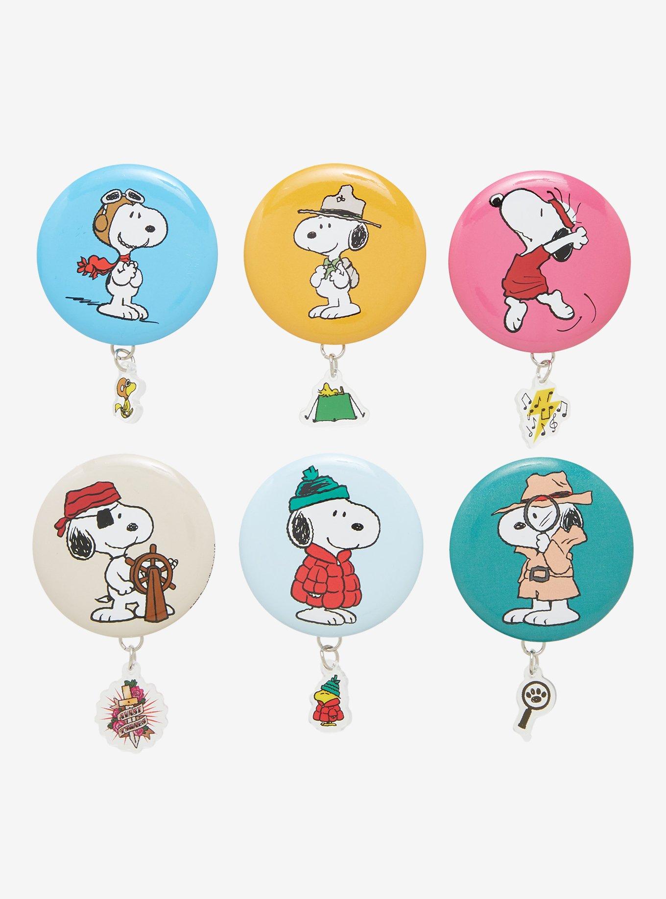 Whatever! Makes You Happy Peanuts Blind Bag Button With Charm, , hi-res