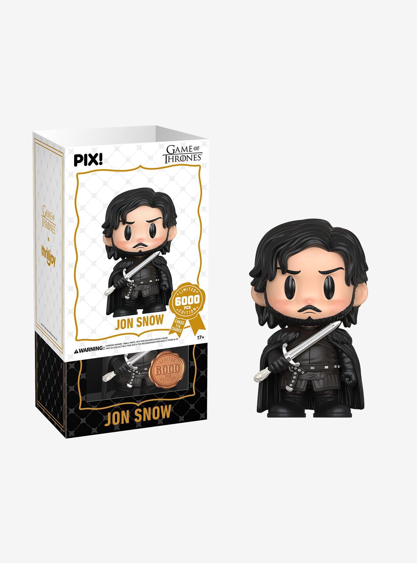 Thrilljoy Game Of Thrones Pix! Jon Snow Collectible Figure | Hot Topic