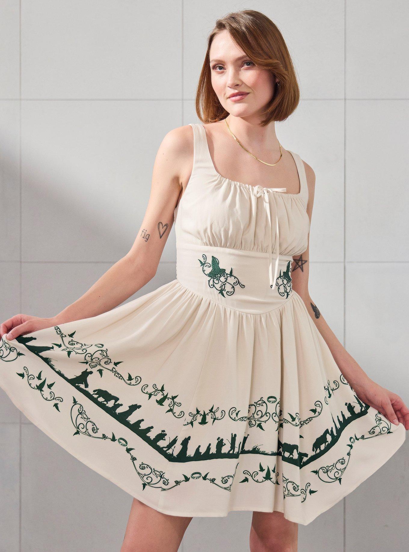 The Lord of The Rings Fellowship Silhouettes Tank Dress, , hi-res