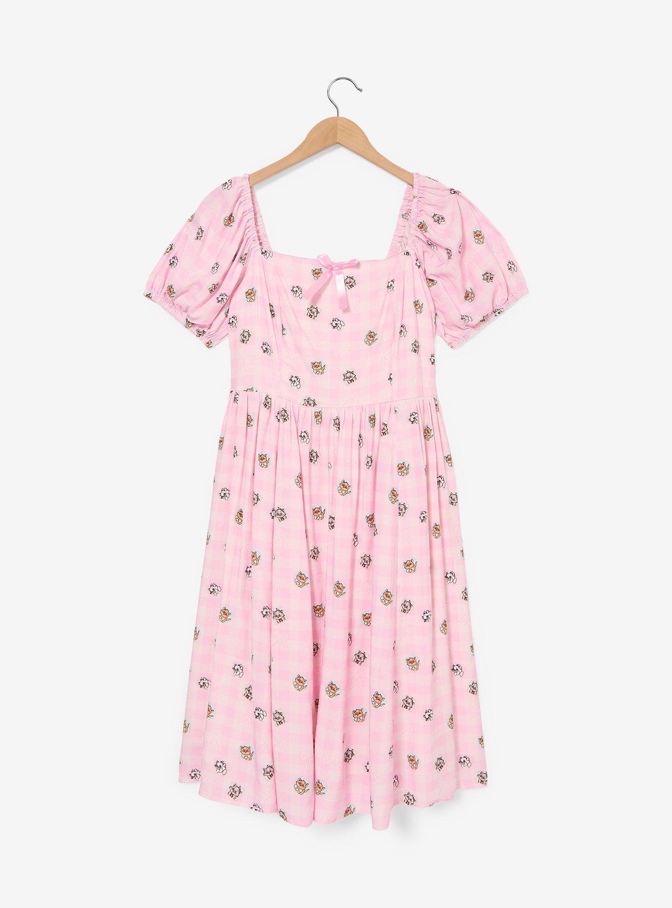 Disney The Aristocats Kittens Gingham Dress, , hi-res