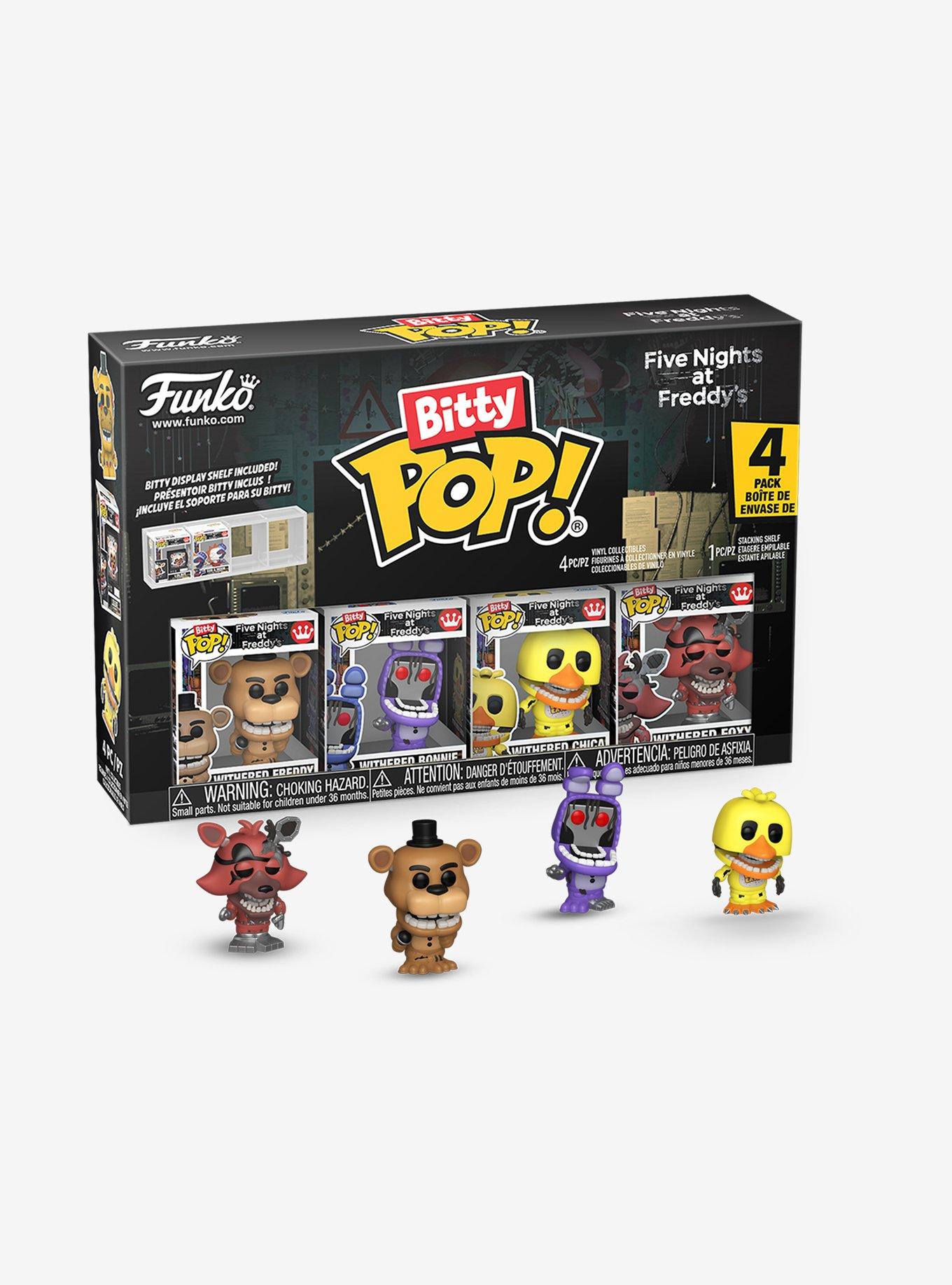 Funko Bitty Pop! Five Nights at Freddy's Withered Freddy & Friends Mini Figure Set, , hi-res