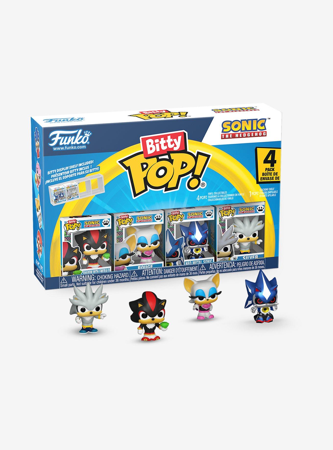 Funko Bitty Pop! Sonic the Hedgehog Shadow & Friends Mini Figure Set, , hi-res