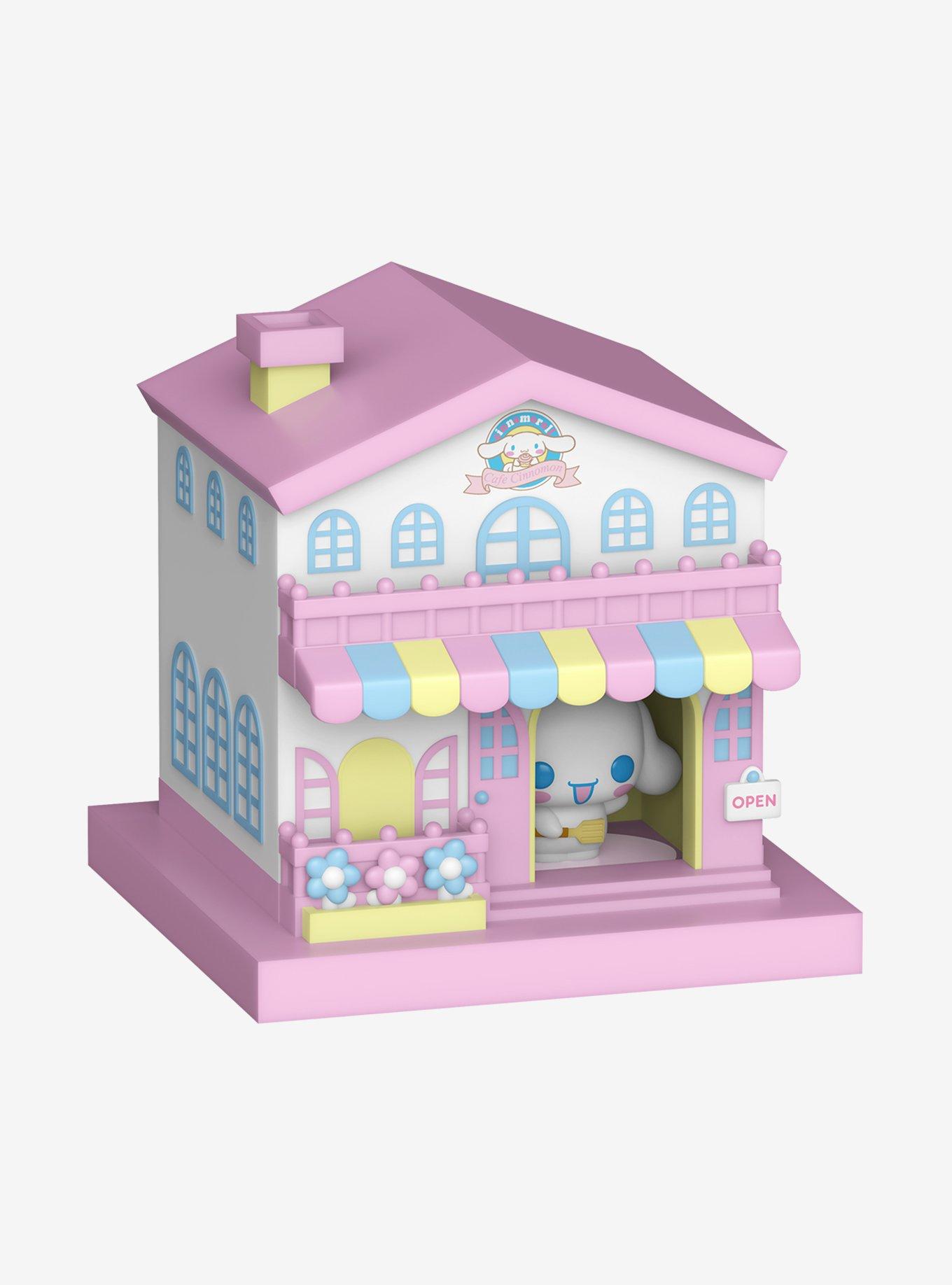 Funko Bitty Pop! Towns Sanrio Hello Kitty and Friends Cheff Cinnamoroll with Caf&eacute; Cinnamoroll Figure Set, , hi-res