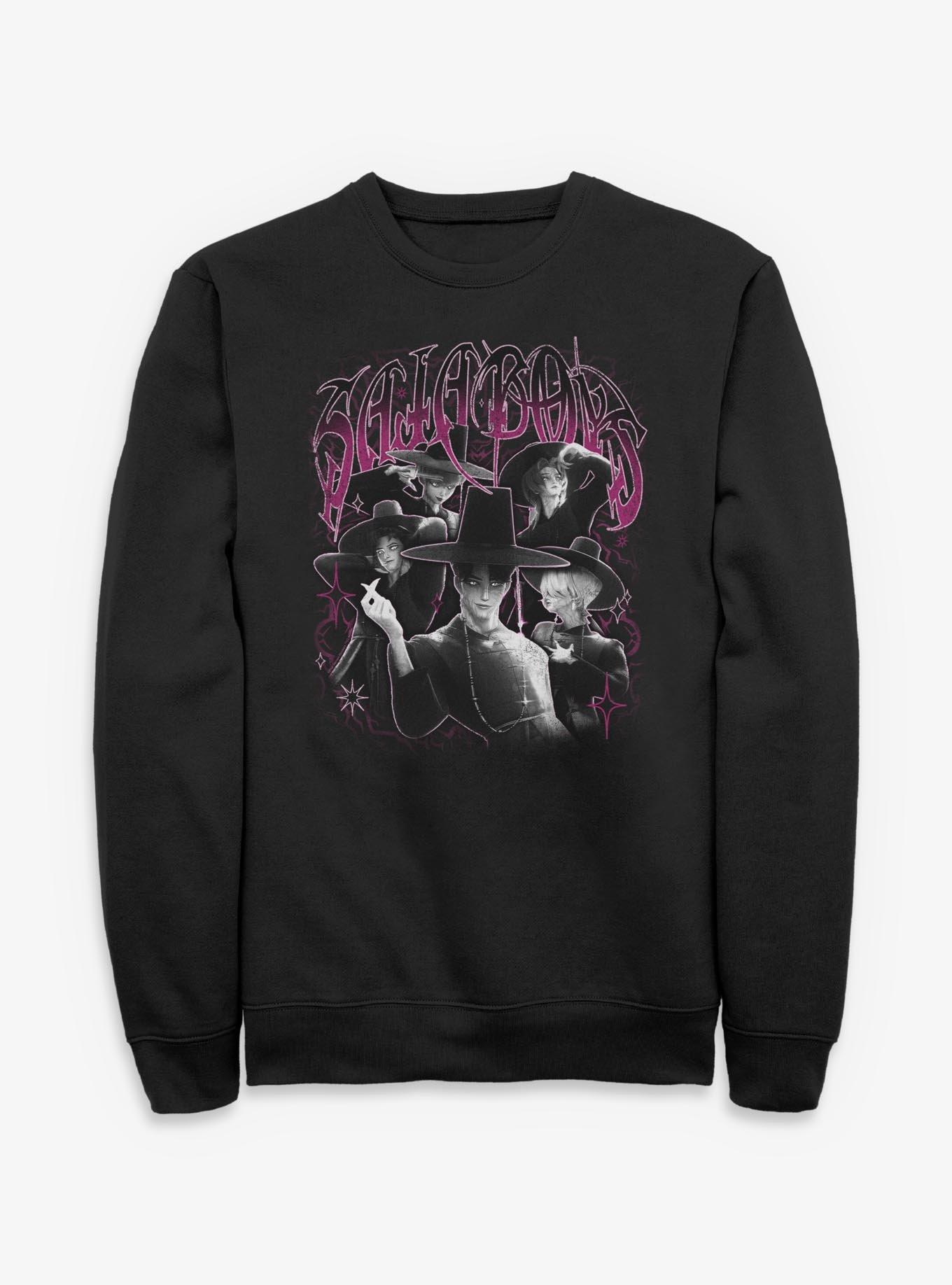 KPop Demon Hunters Saja Boys Group Sweatshirt Hot Topic Exclusive, , hi-res