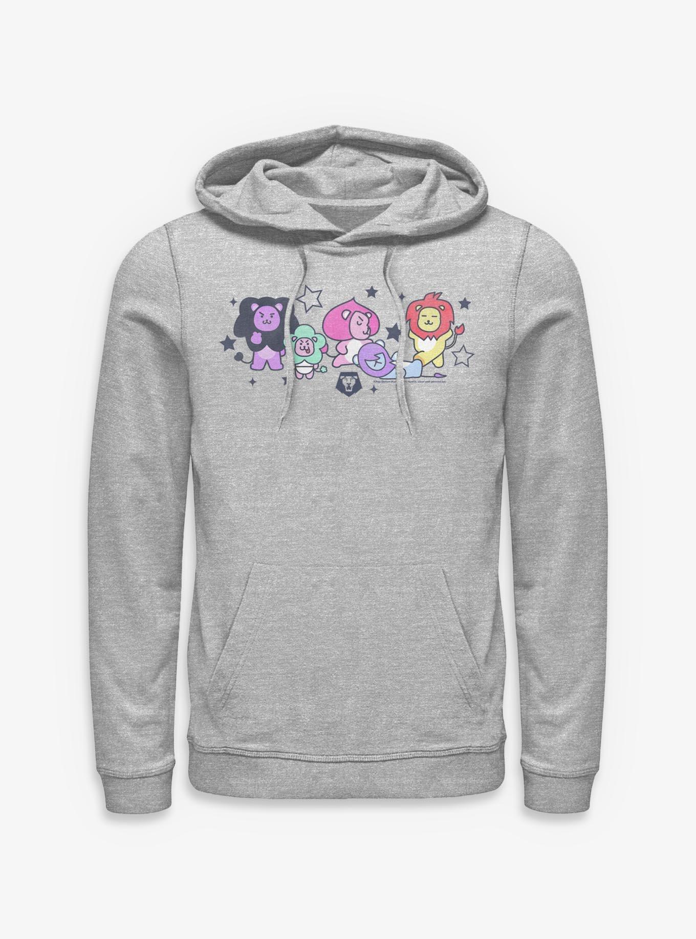 KPop Demon Hunters Saja Friends Lions Hoodie