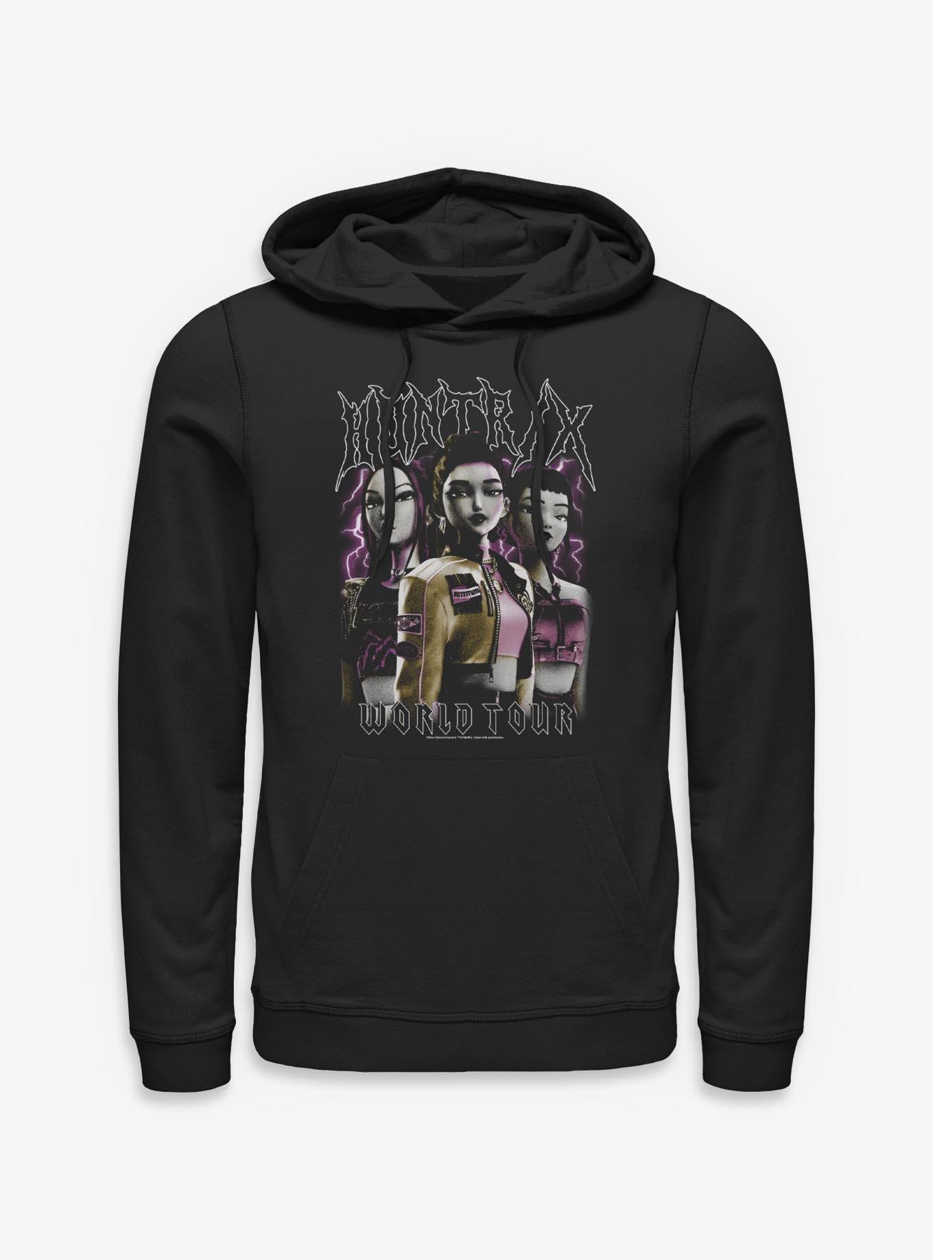 KPop Demon Hunters Huntrix World Tour Group Pose Hoodie, , hi-res