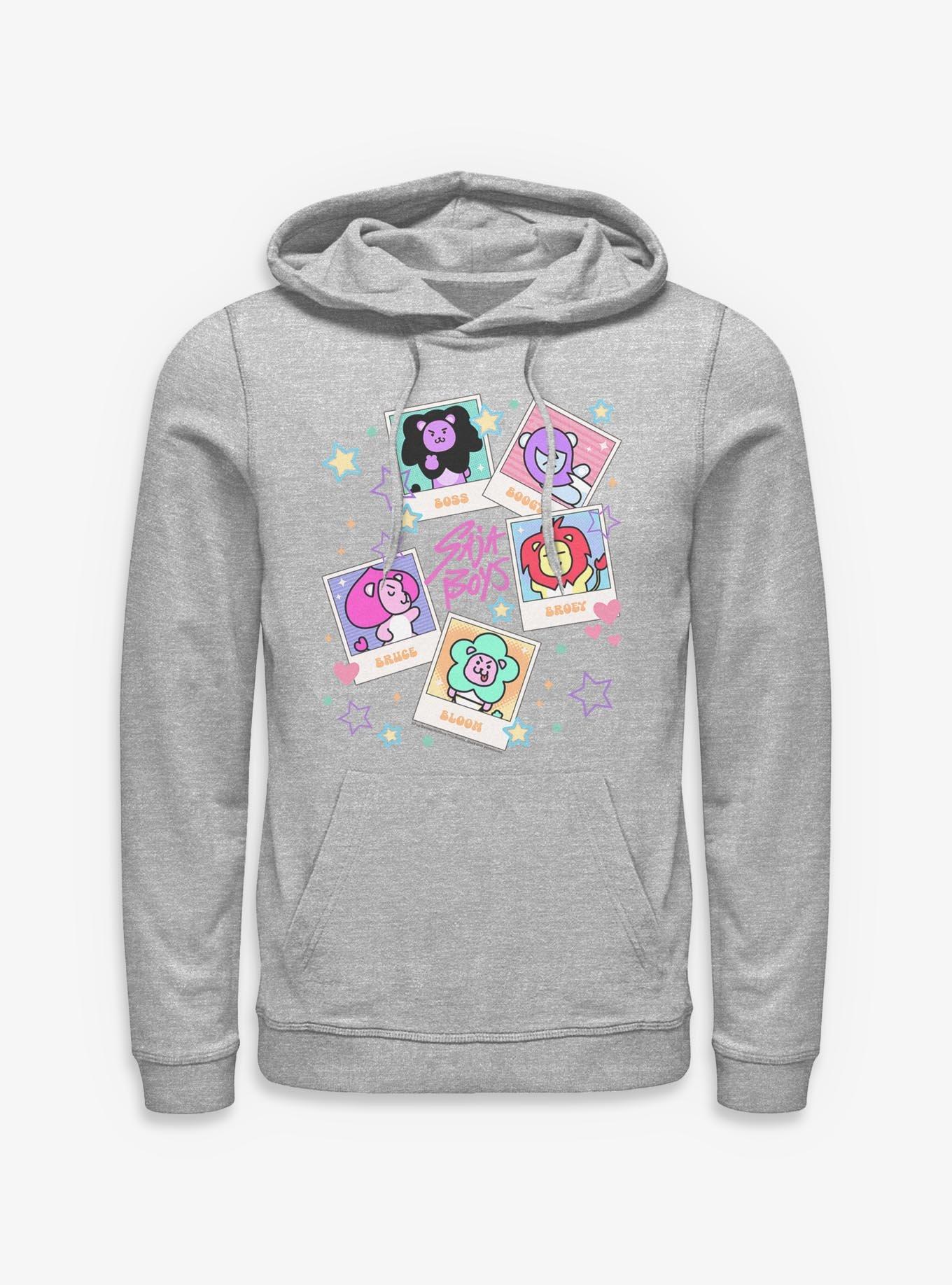 KPop Demon Hunters Saja Friends Polaroids Hoodie, , hi-res