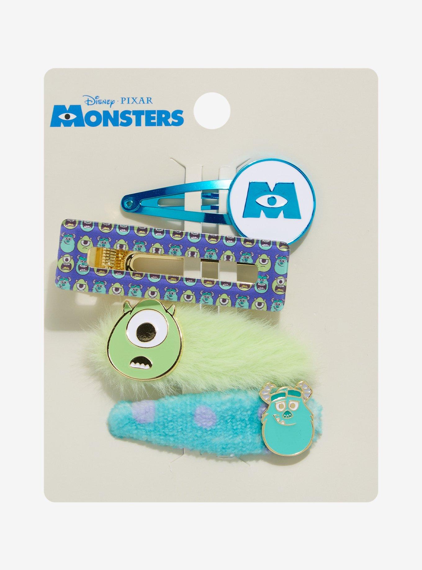Disney Pixar Monsters, Inc. Hair Clip Set &mdash; BoxLunch Exclusive, , hi-res