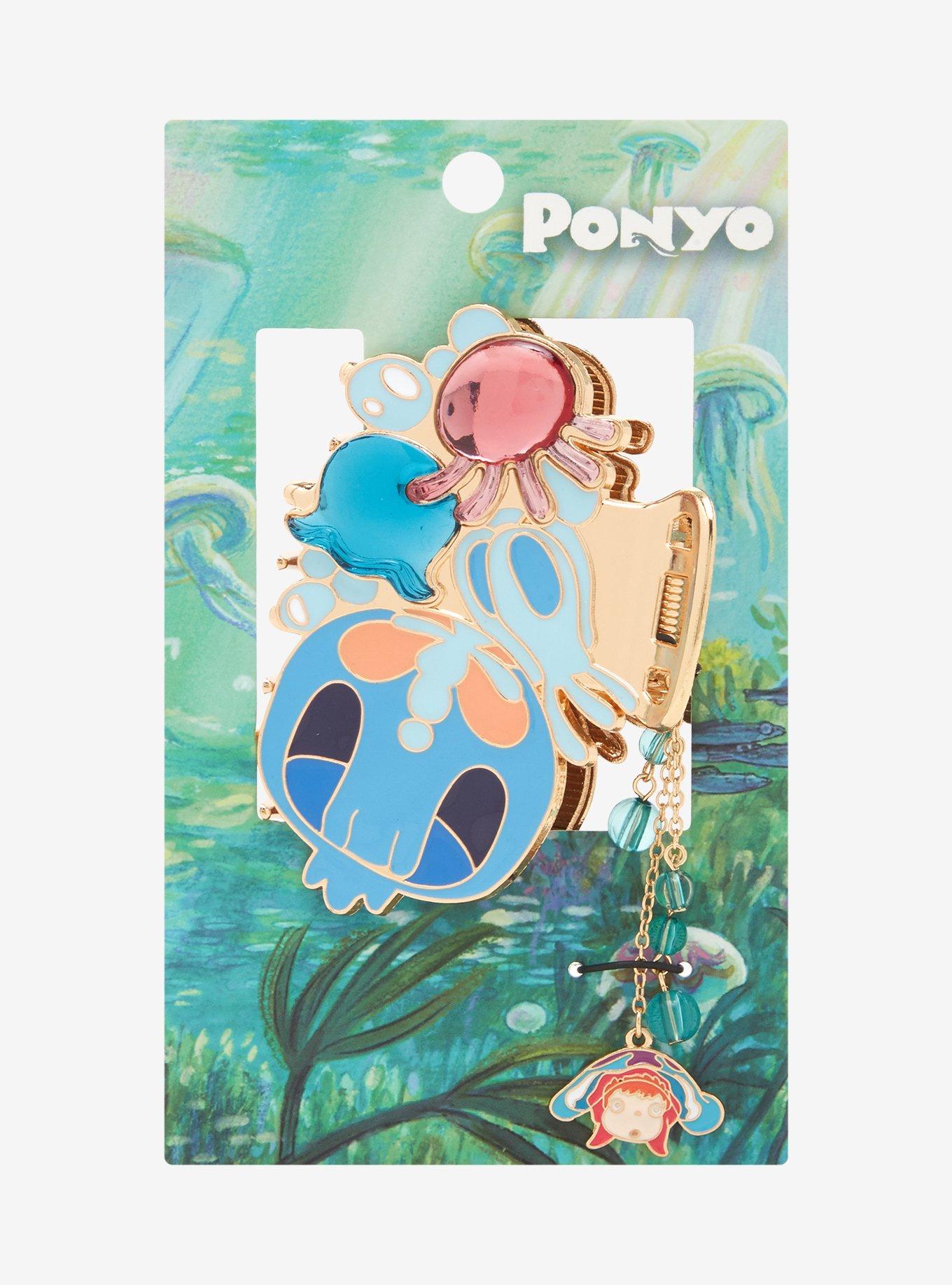 Studio Ghibli&reg; Ponyo Jellyfish Claw Clip with Charm - BoxLunch Exclusive, , hi-res