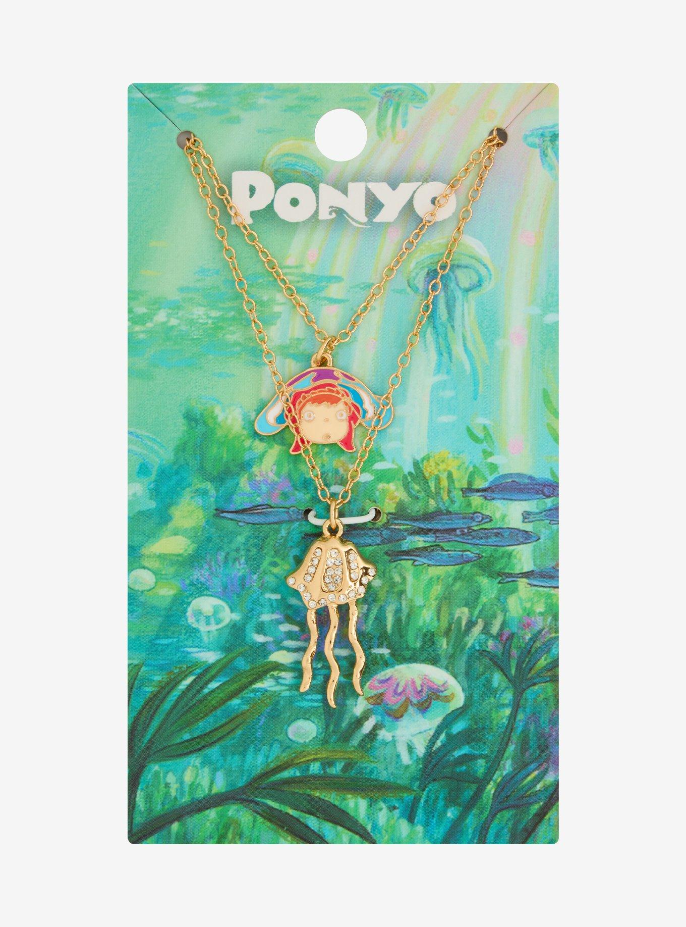 Studio Ghibli&reg; Ponyo Jellyfish Necklace Set - BoxLunch Exclusive, , hi-res