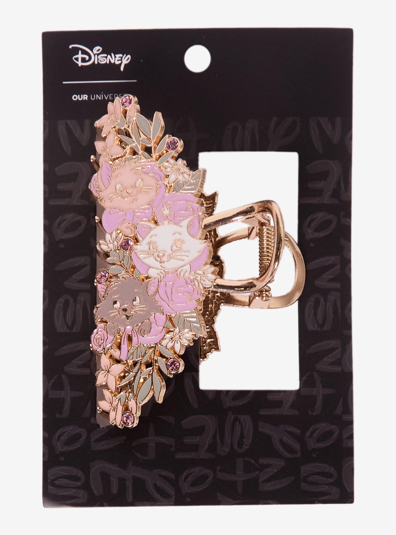 Disney The Aristocats Kittens Floral Claw Clip &mdash; BoxLunch Exclusive, , hi-res