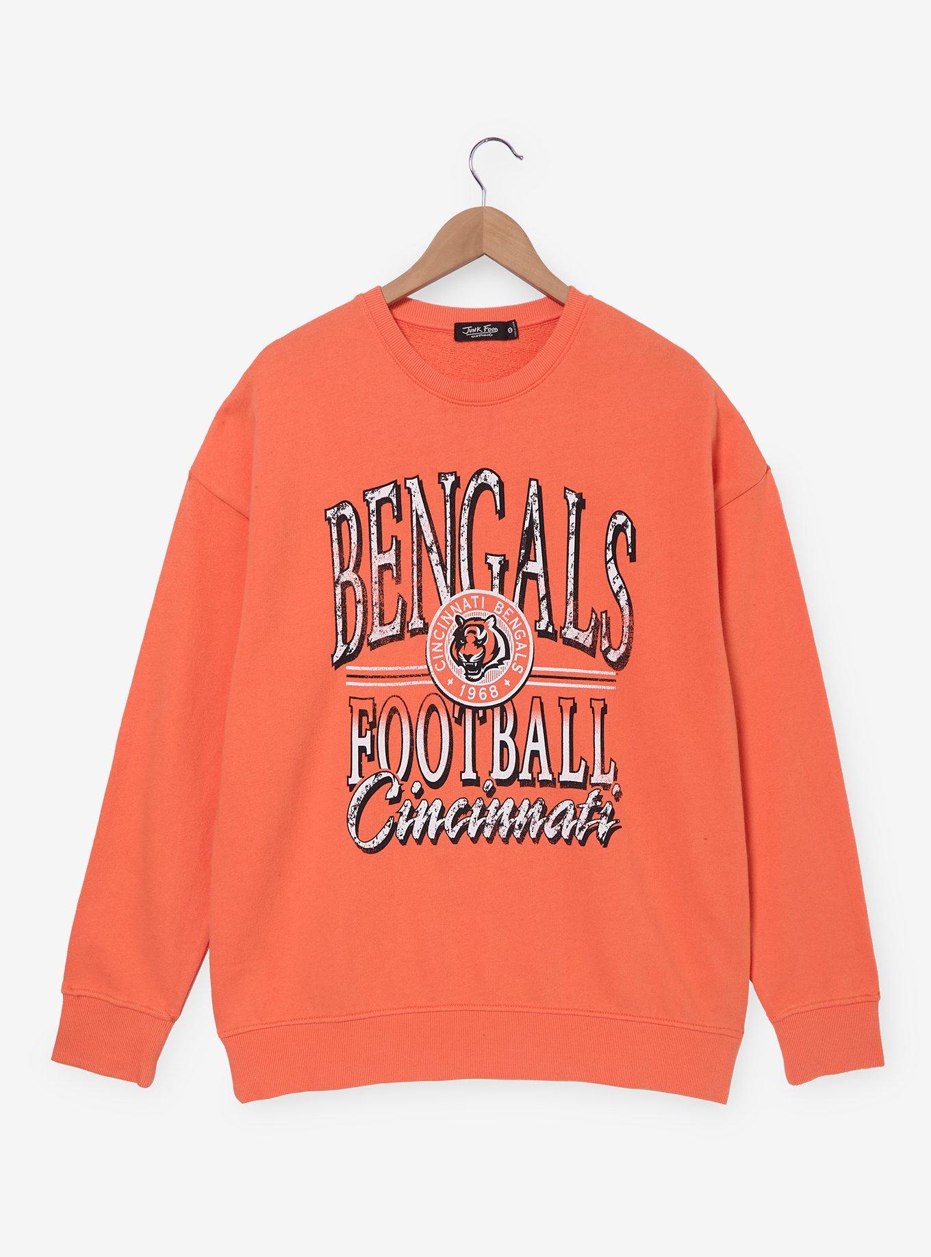 NFL Cincinnati Bengals Crewneck - BoxLunch Exclusive, , hi-res