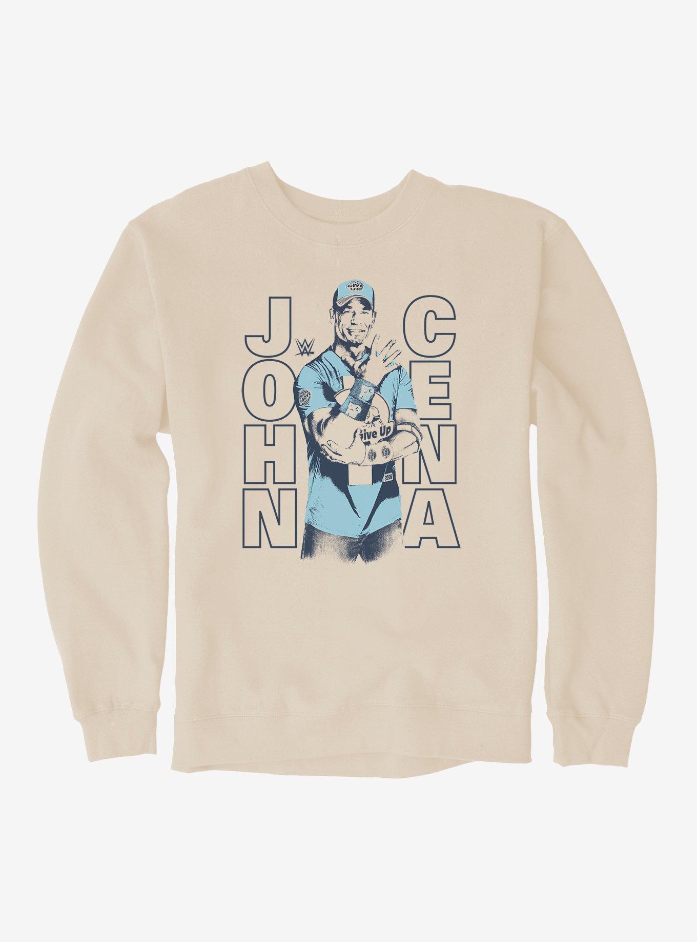 WWE John Cena Never Give Up Sweatshirt