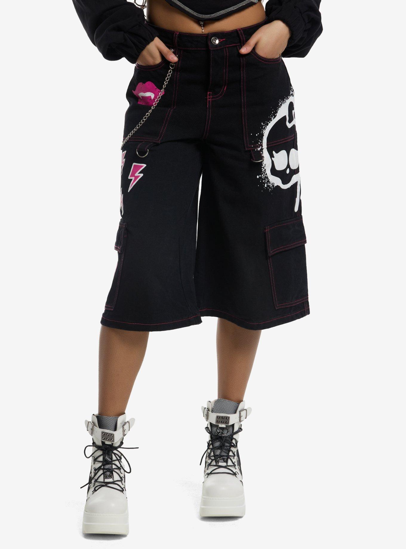 Monster High Cargo Jorts, , hi-res