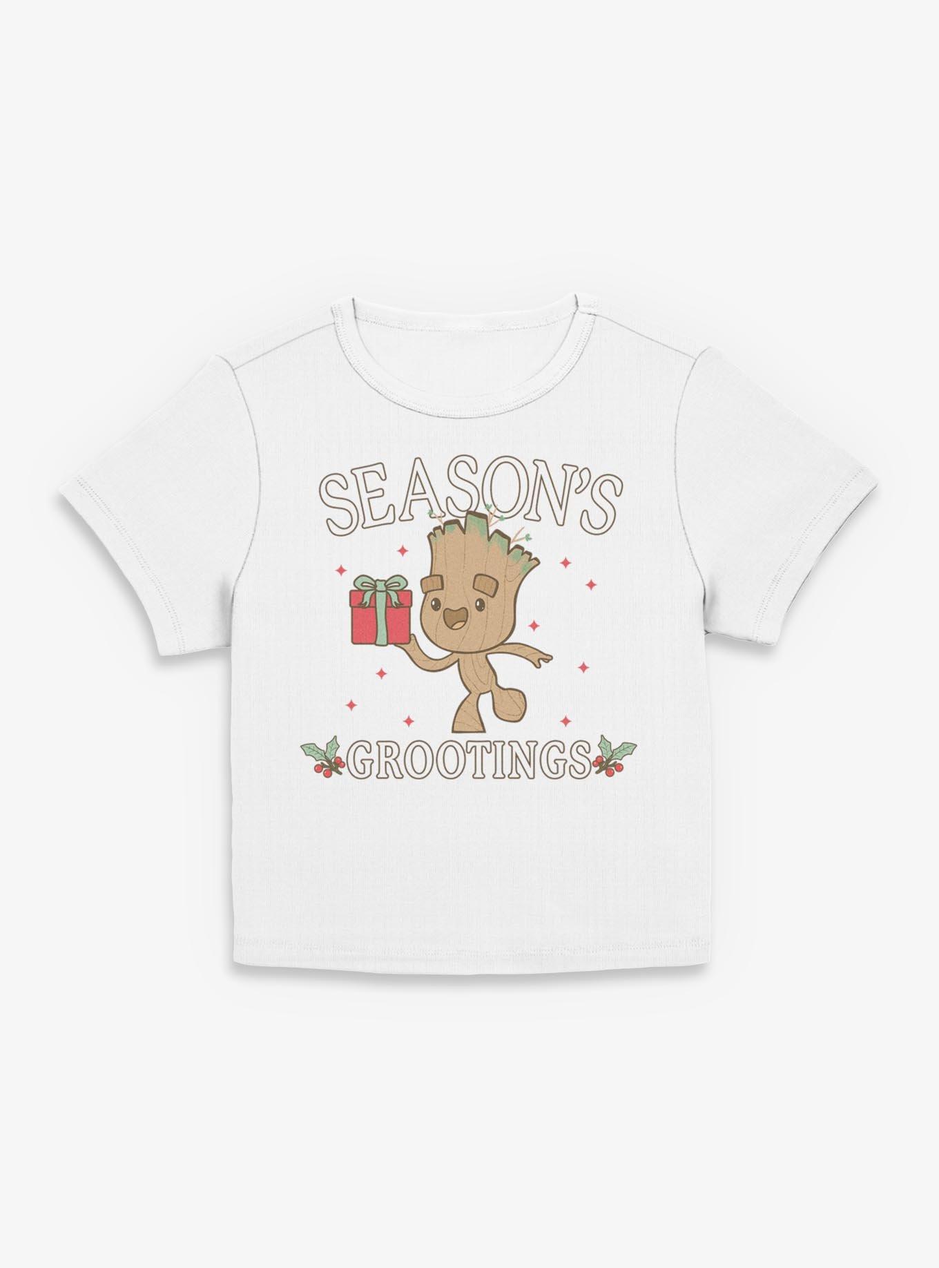 Marvel Groot Tree Season Women Baby T-Shirt, , hi-res