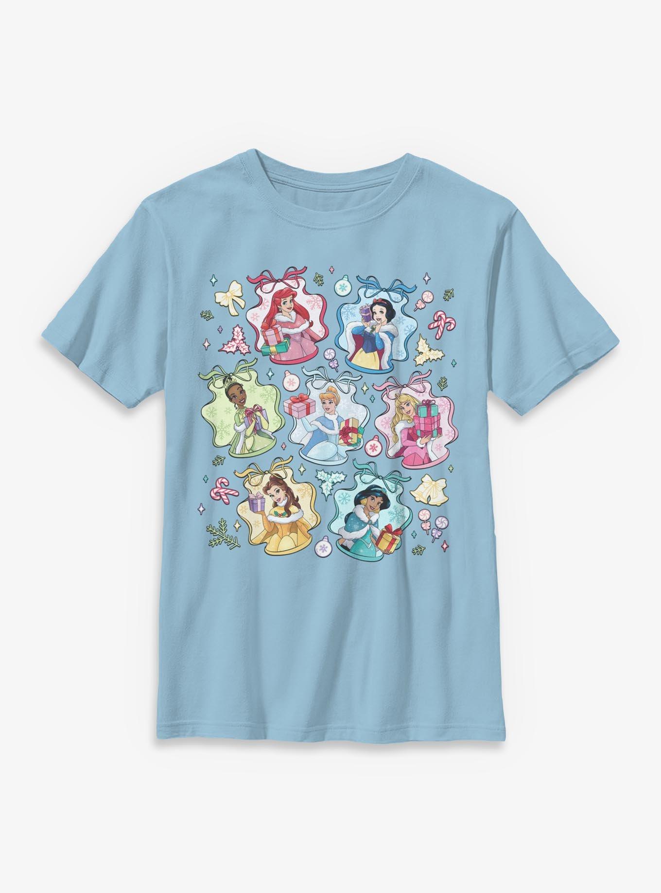 Disney Princesses Festive Coquette Princess Youth T-Shirt, , hi-res