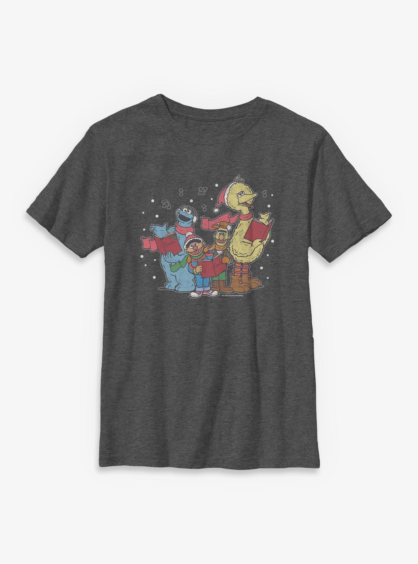 Sesame Street Christmas Carols Youth T-Shirt, , hi-res