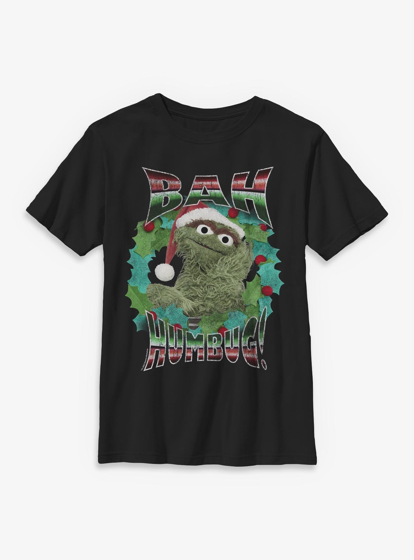 Sesame Street Merry Bah Humbug Youth T-Shirt, , hi-res