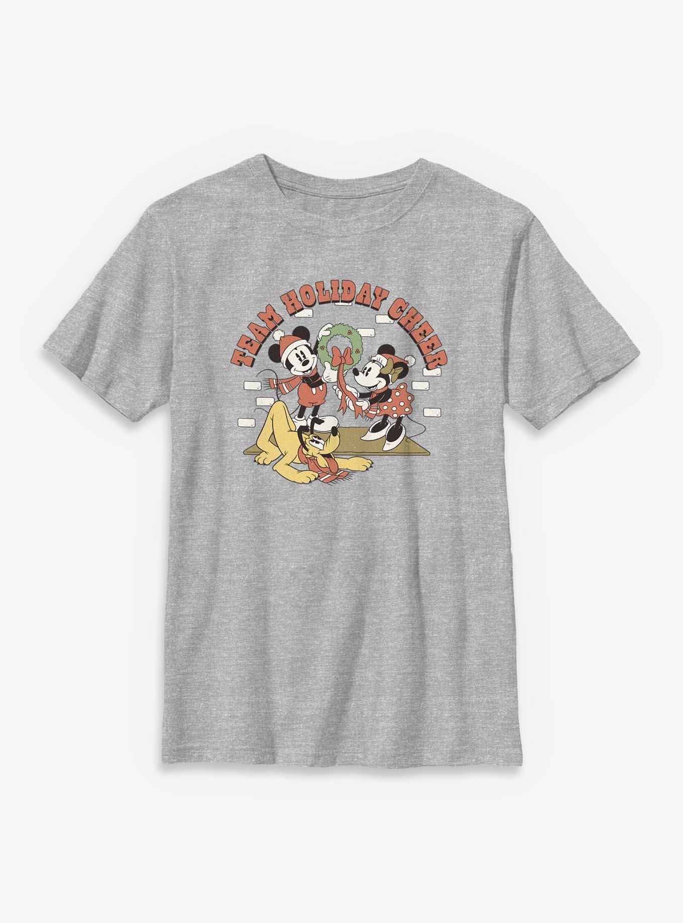 Disney Mickey Mouse Holiday Cheer Youth T-Shirt