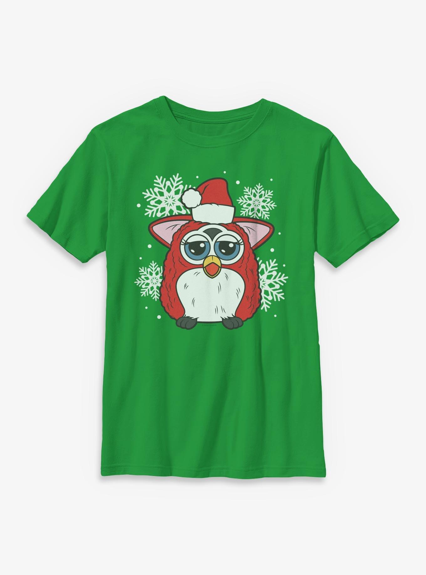 Furby Snowflakes Youth T-Shirt, , hi-res