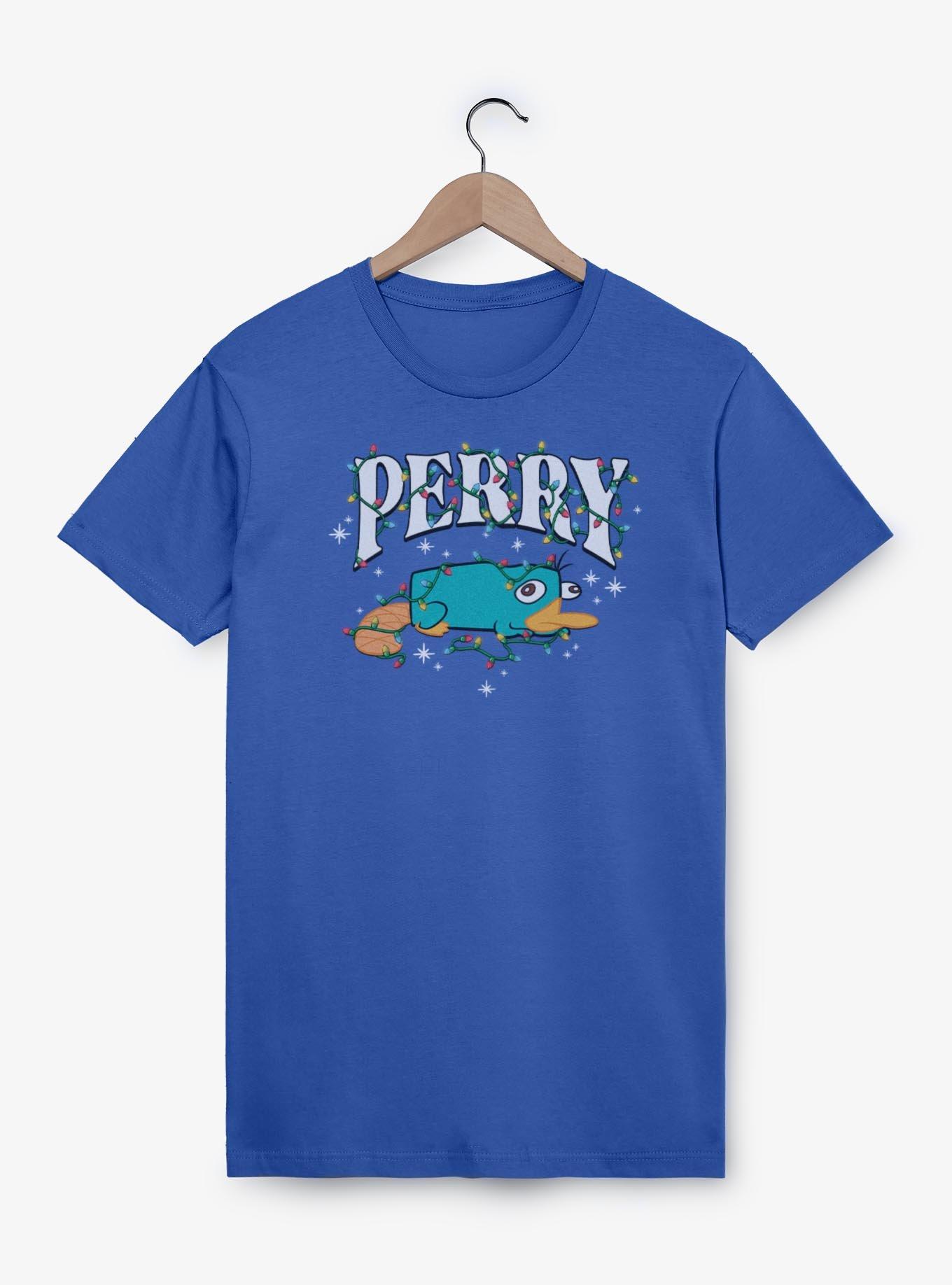 Disney Phineas and Ferb Perry Christmas Lights T-Shirt, , hi-res