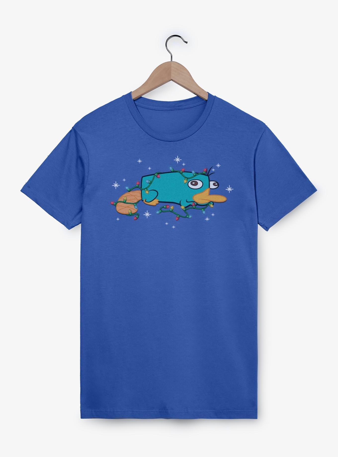 Disney Phineas and Ferb Perry Christmas Lights T-Shirt, , hi-res