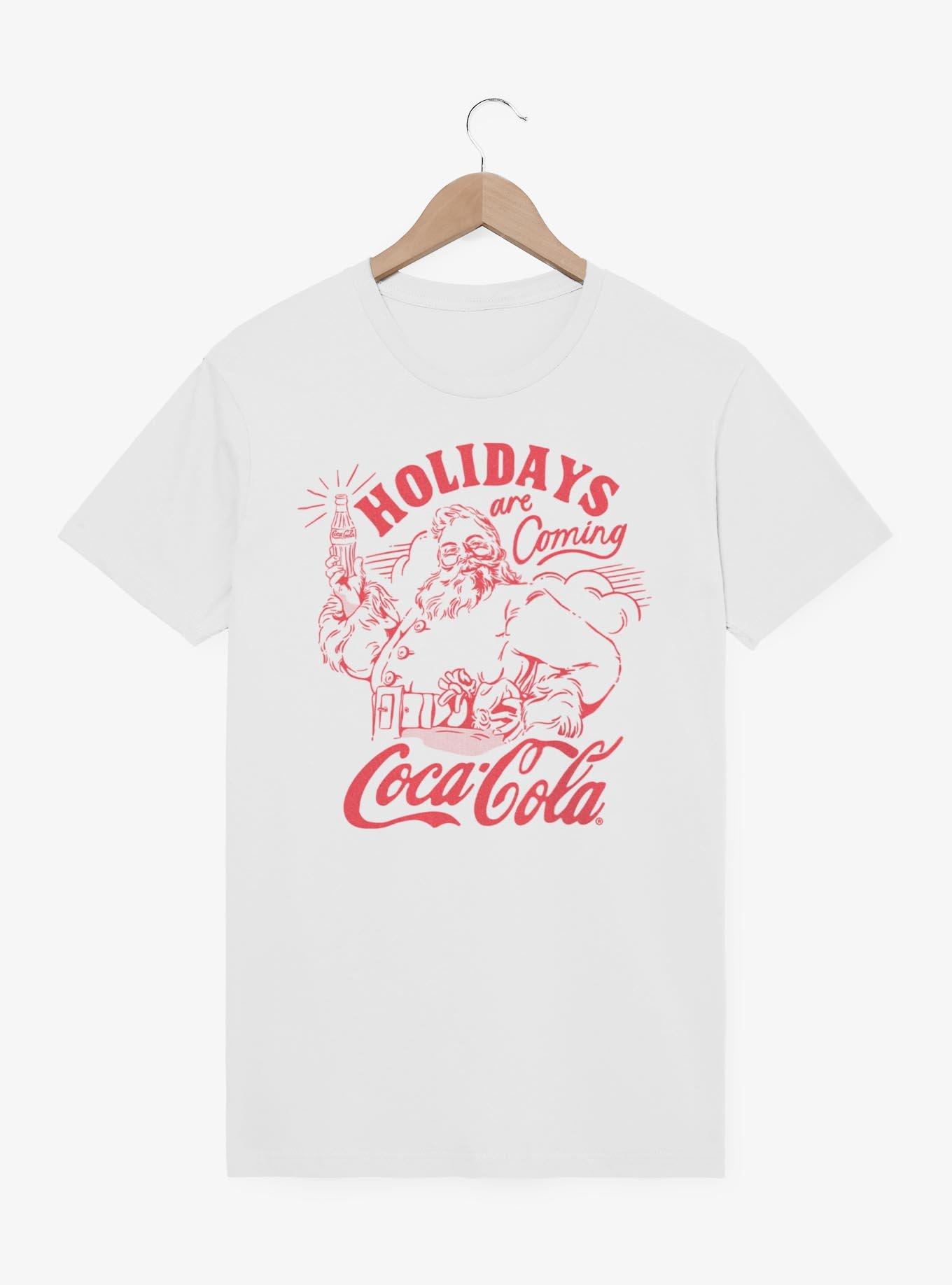 Coca-Cola Holidays Are Coming Santa T-Shirt, , hi-res