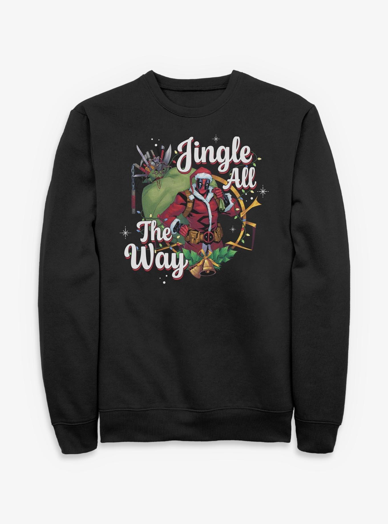 Marvel Deadpool Jingle All The Way Sweatshirt, , hi-res