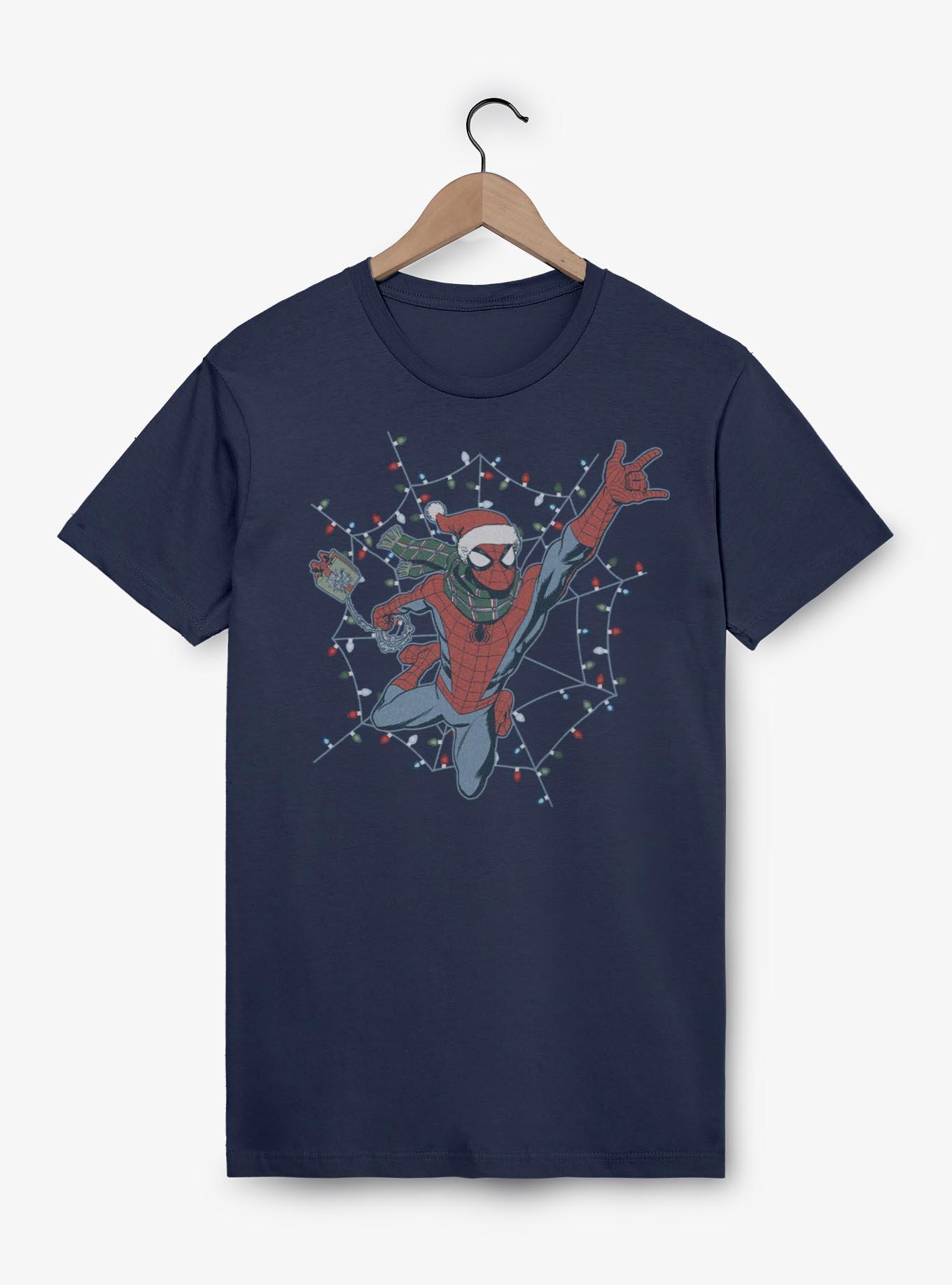 Marvel Spider-Man Swing Into Holiday T-Shirt, , hi-res