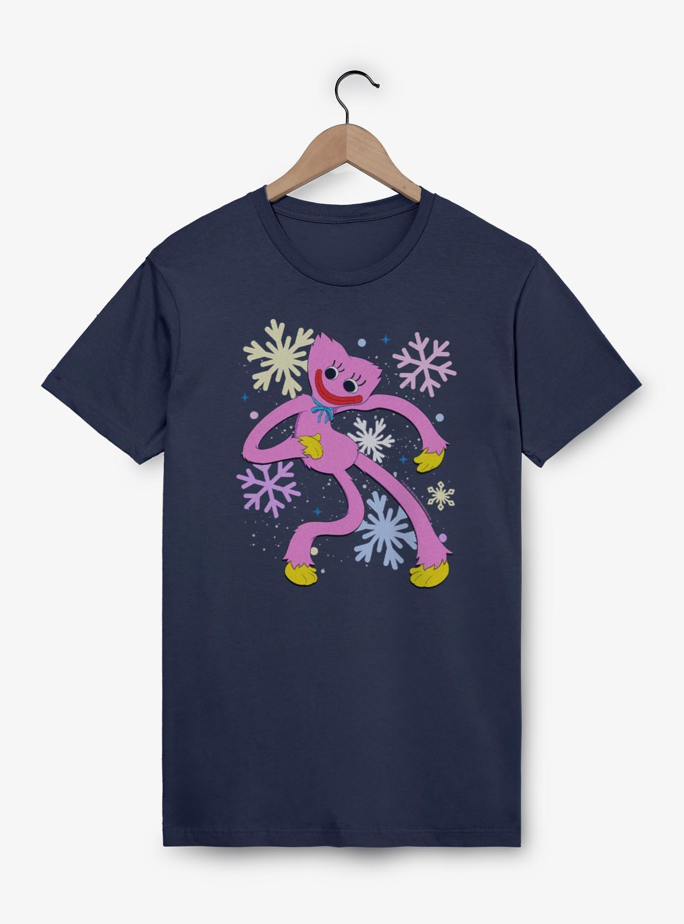 Poppy Playtime Kissy Missy Snowflakes T-Shirt, , hi-res