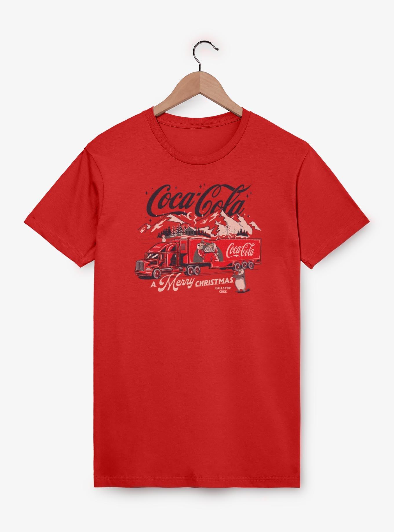 Coca-Cola Merry Christmas Calls For Coke T-Shirt, , hi-res