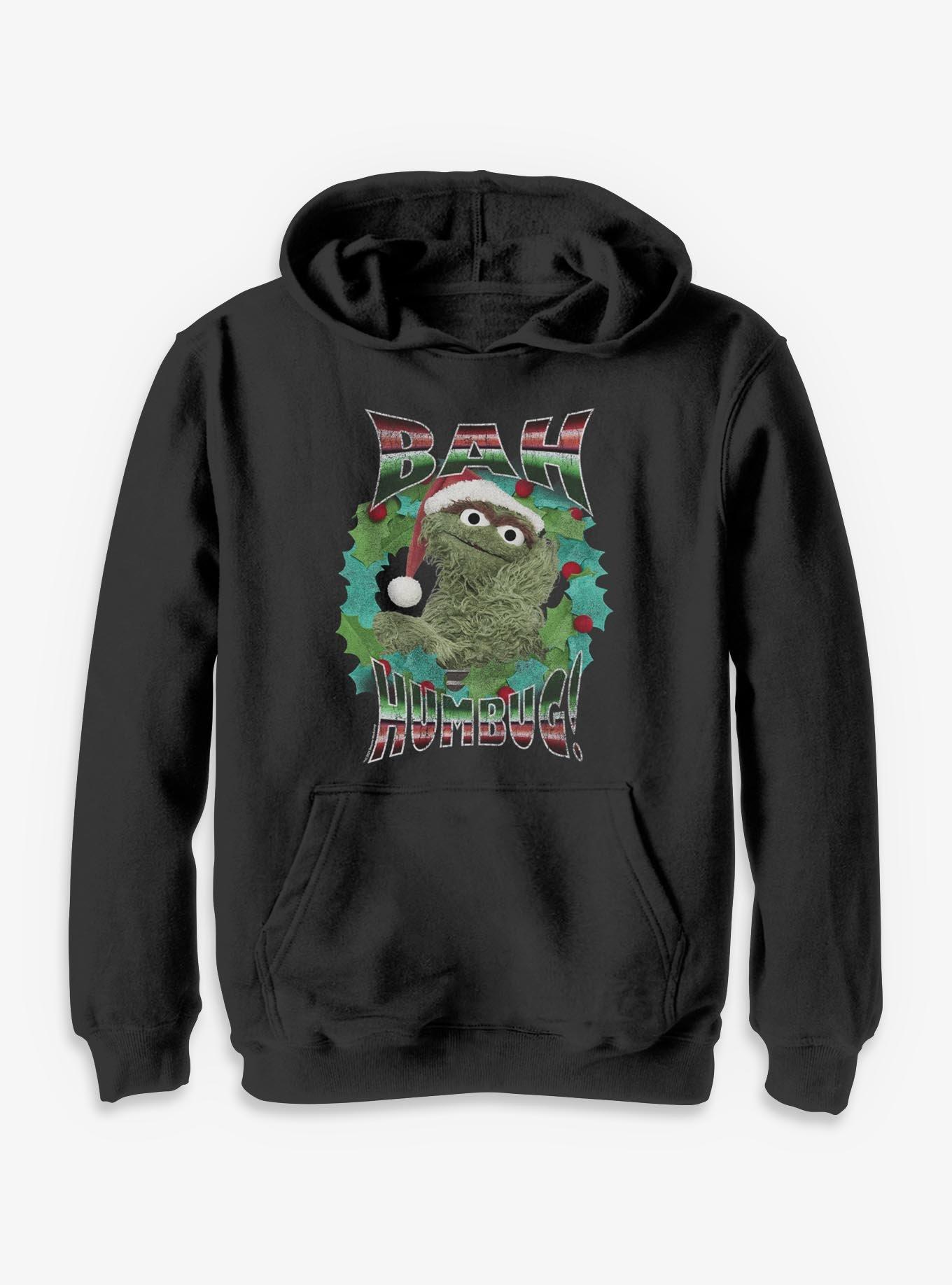 Sesame Street Merry Bah Humbug Youth Hoodie, , hi-res