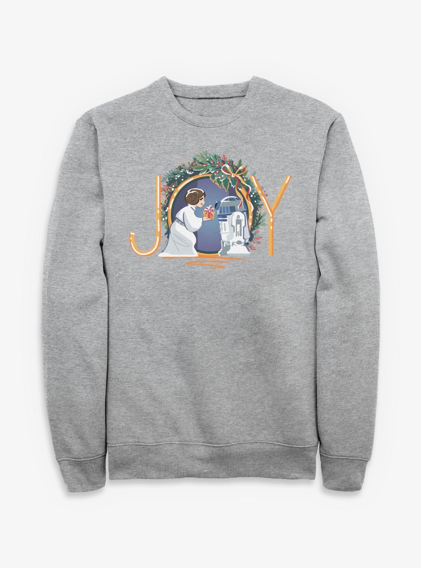 Star Wars R2D2 And Leia Joy Sweatshirt, , hi-res