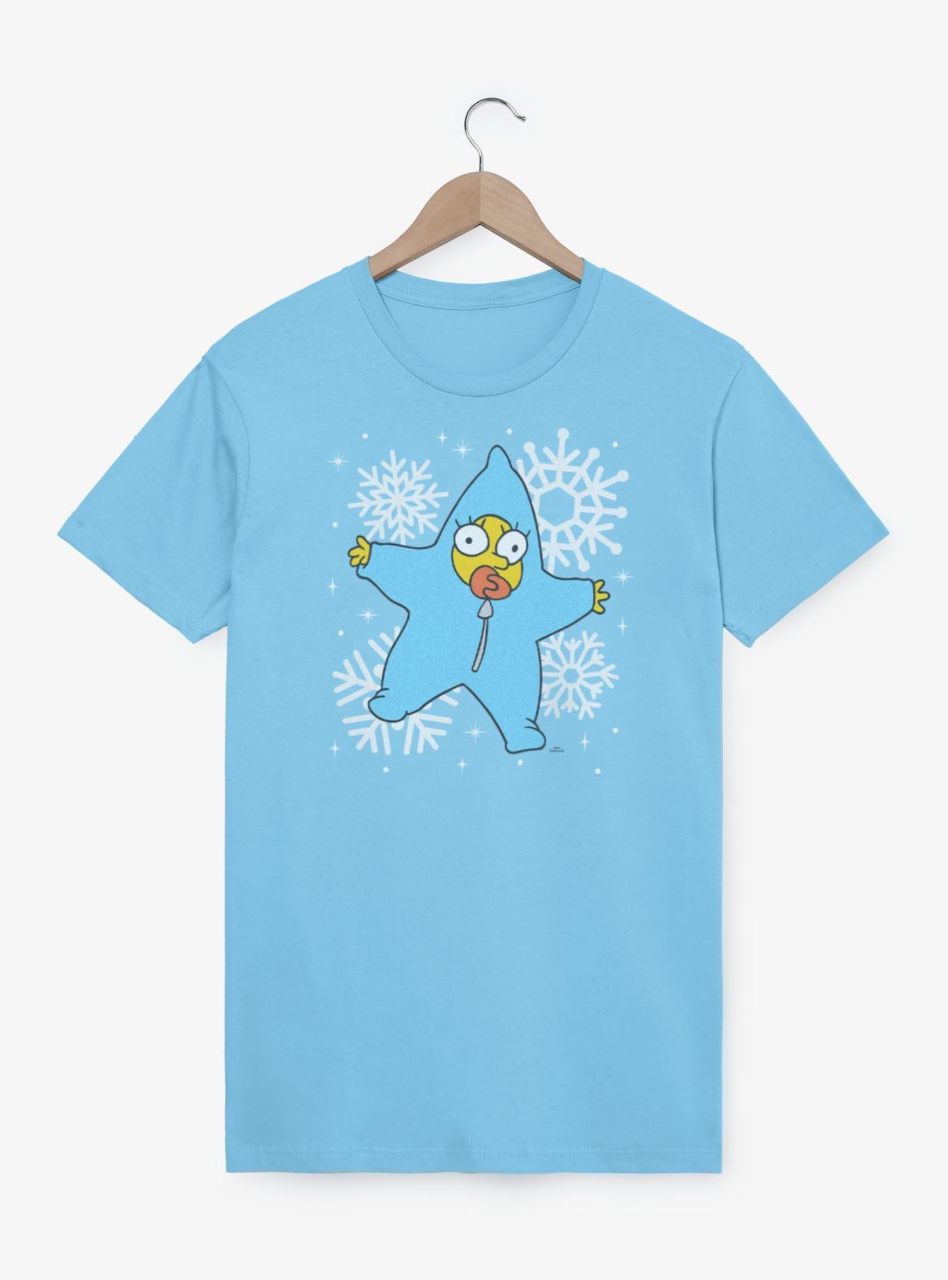 The Simpsons Maggie Snowflakes T-Shirt, , hi-res