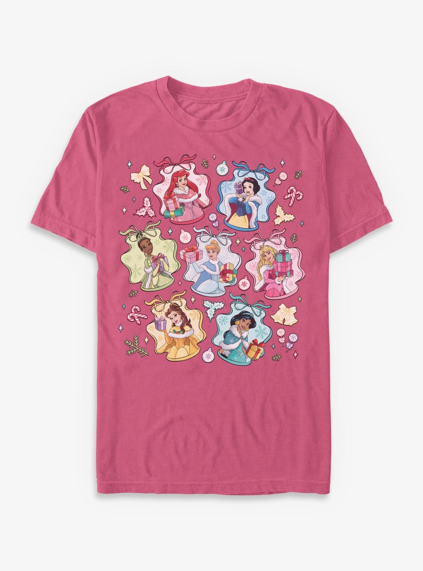 Disney Princesses Festive Coquette Princess Garment-Dyed T-Shirt, , hi-res