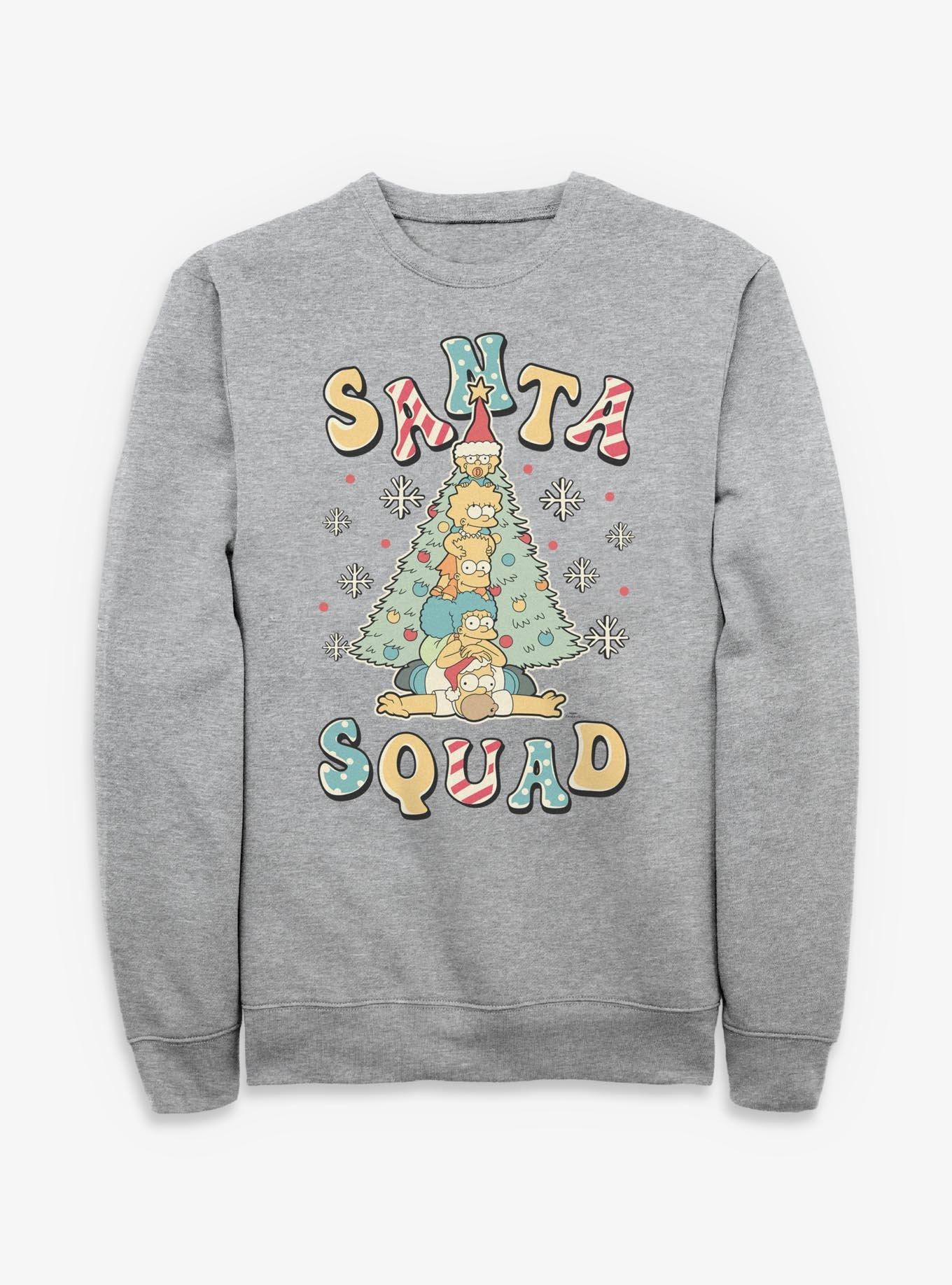 The Simpsons Santa Squad Sweatshirt, , hi-res
