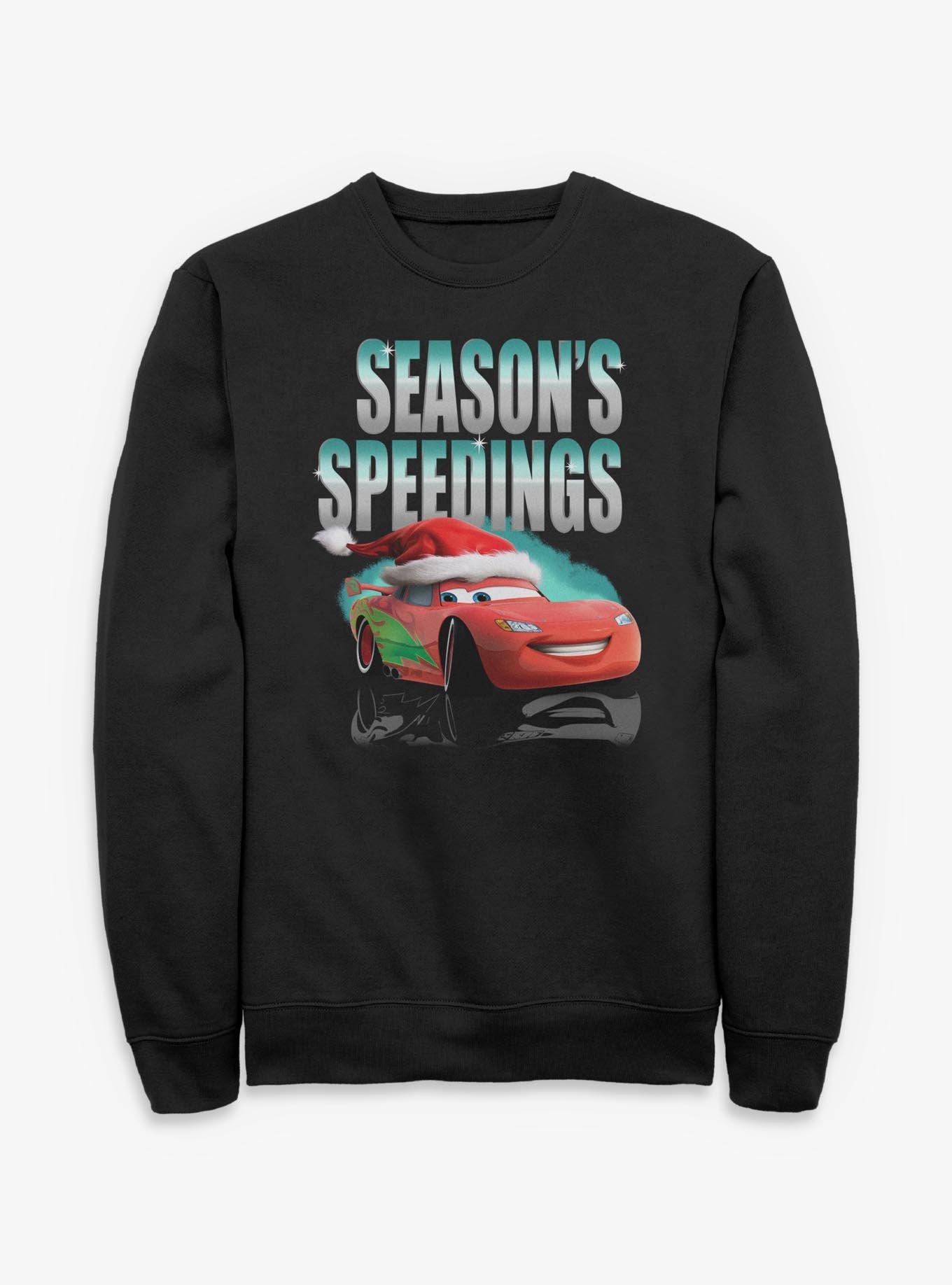 Disney Pixar Cars Season Speeding Sweatshirt, BLACK, hi-res