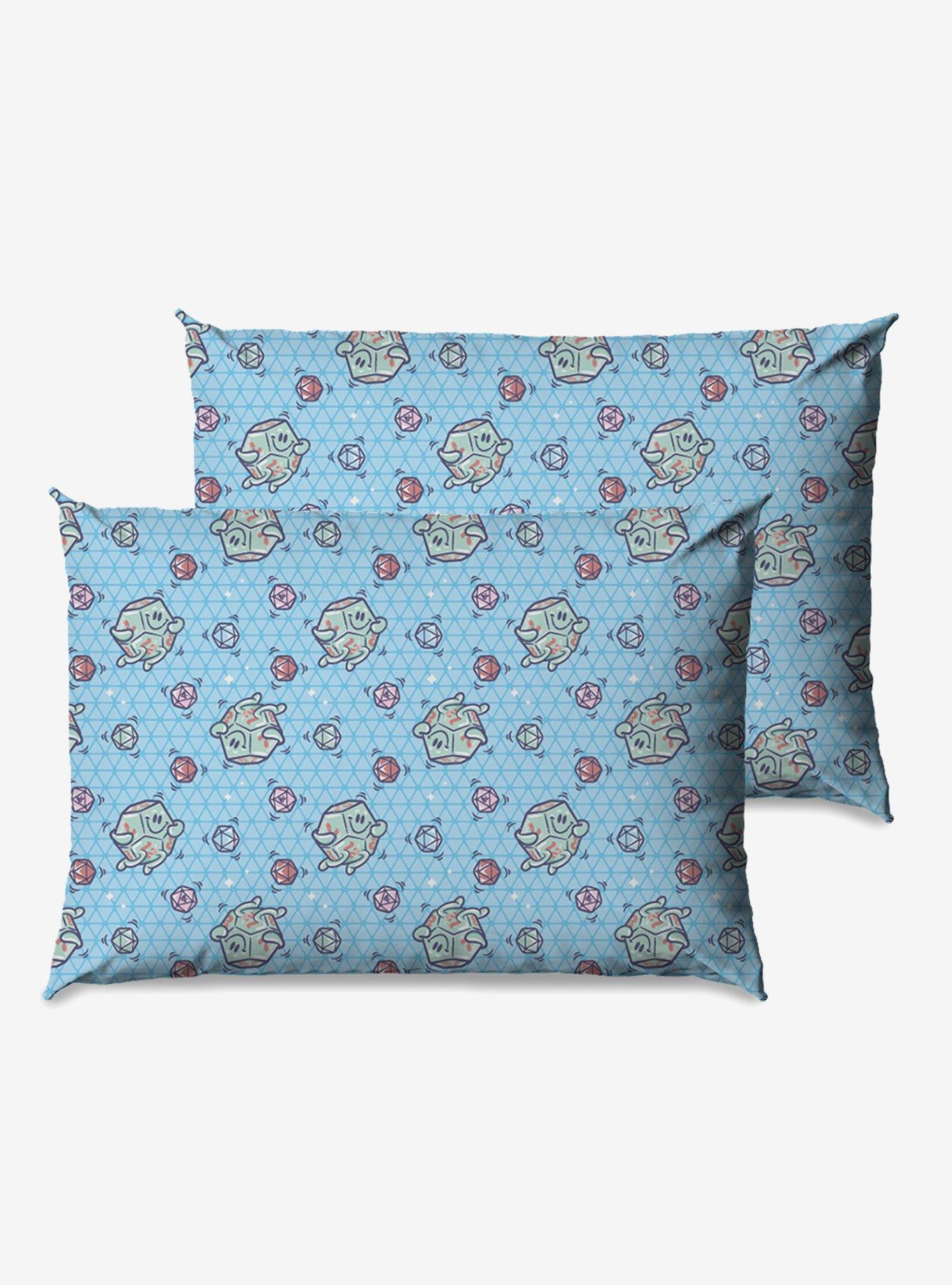 Dungeons & Dragons Funny D20 2 Pack Pillowcase Set, , hi-res