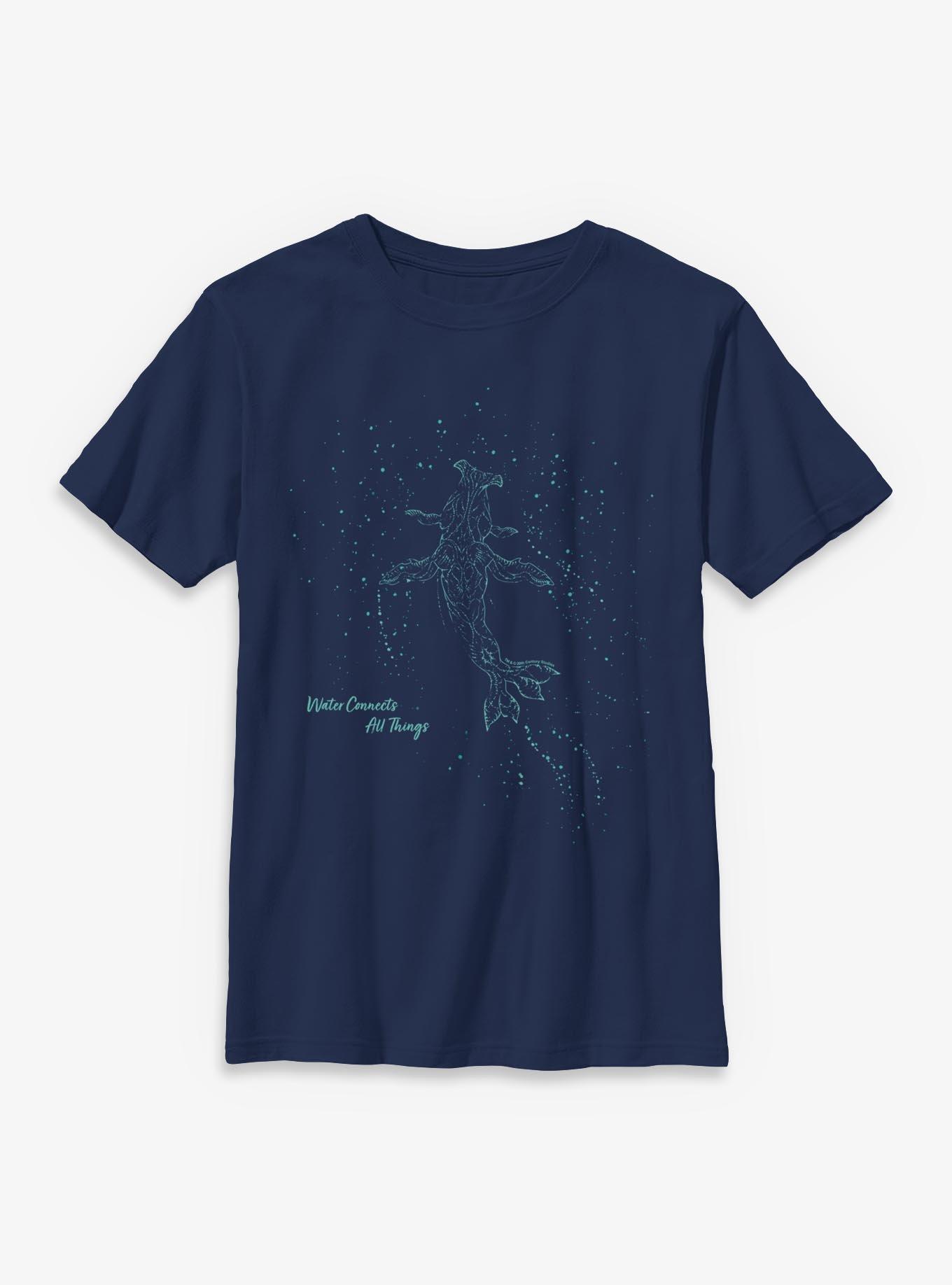 Avatar: Fire And Ash Water Connects All Things Youth T-Shirt, , hi-res