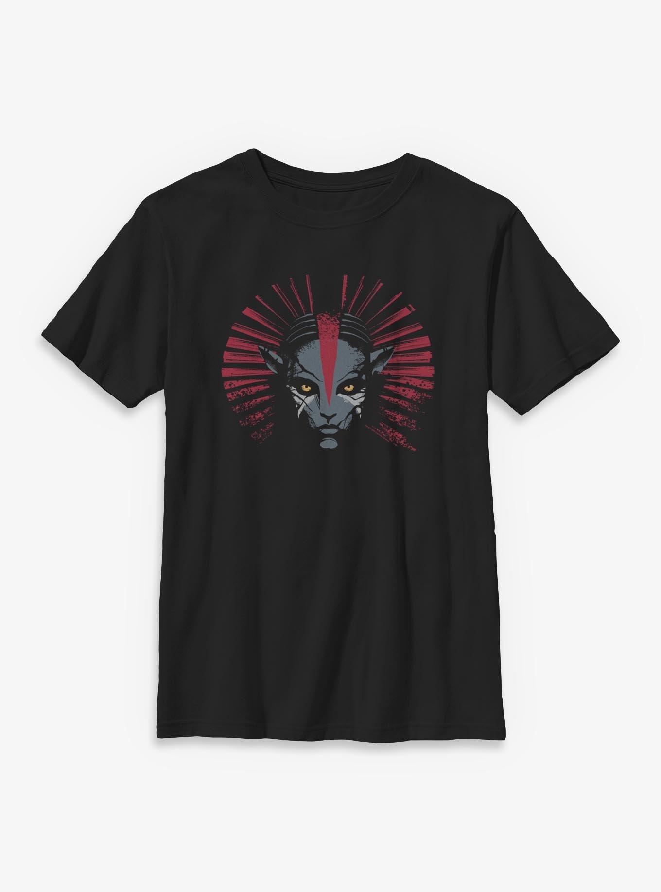 Avatar: Fire And Ash Varang Face Youth T-Shirt, , hi-res