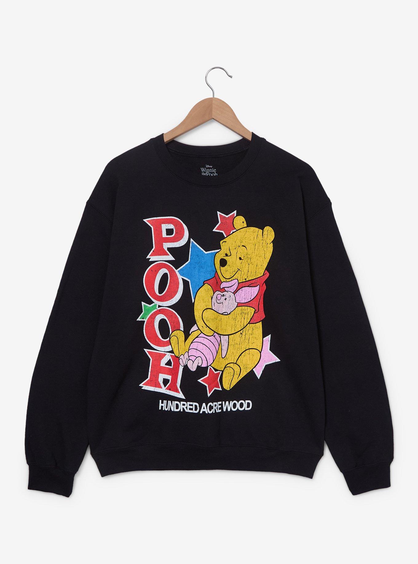 Disney Winnie the Pooh Piglet & Pooh Stars Crewneck &mdash; BoxLunch Exclusive, , hi-res